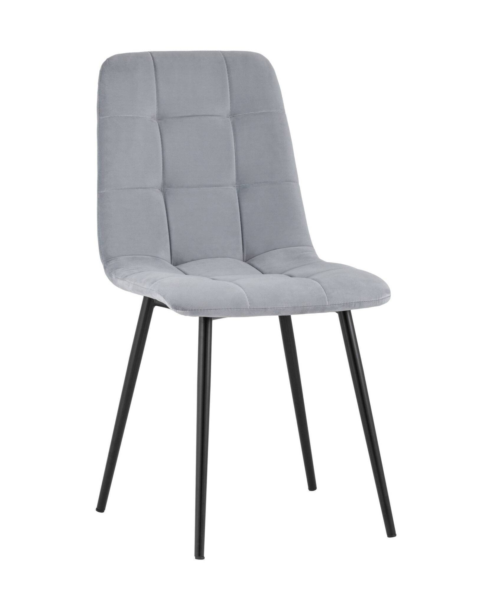 Стул Oliver велюр серый Stool Group