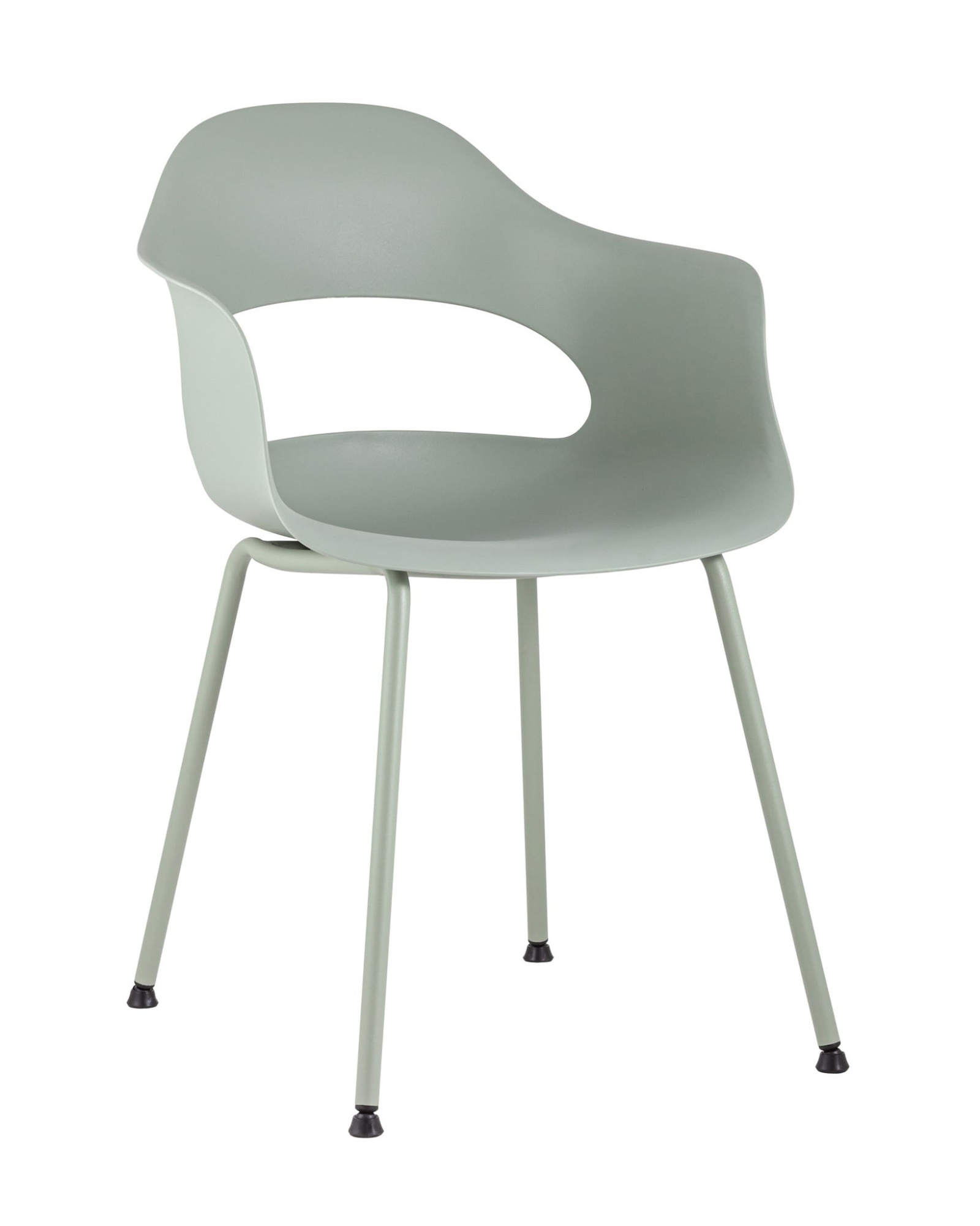 Стул Lady пластик серо-зеленый Stool Group