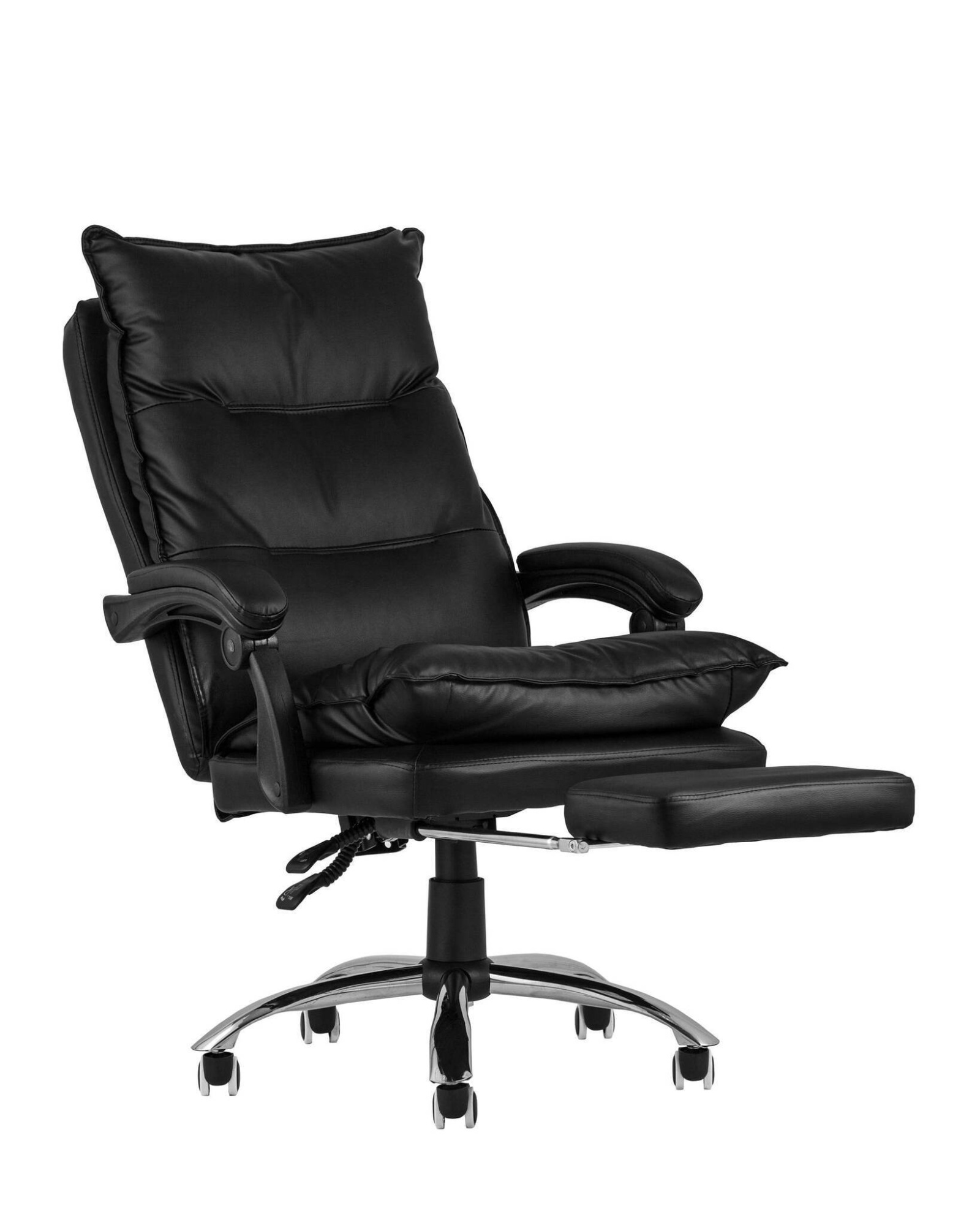 Кресло руководителяs Alpha черное TopChairs