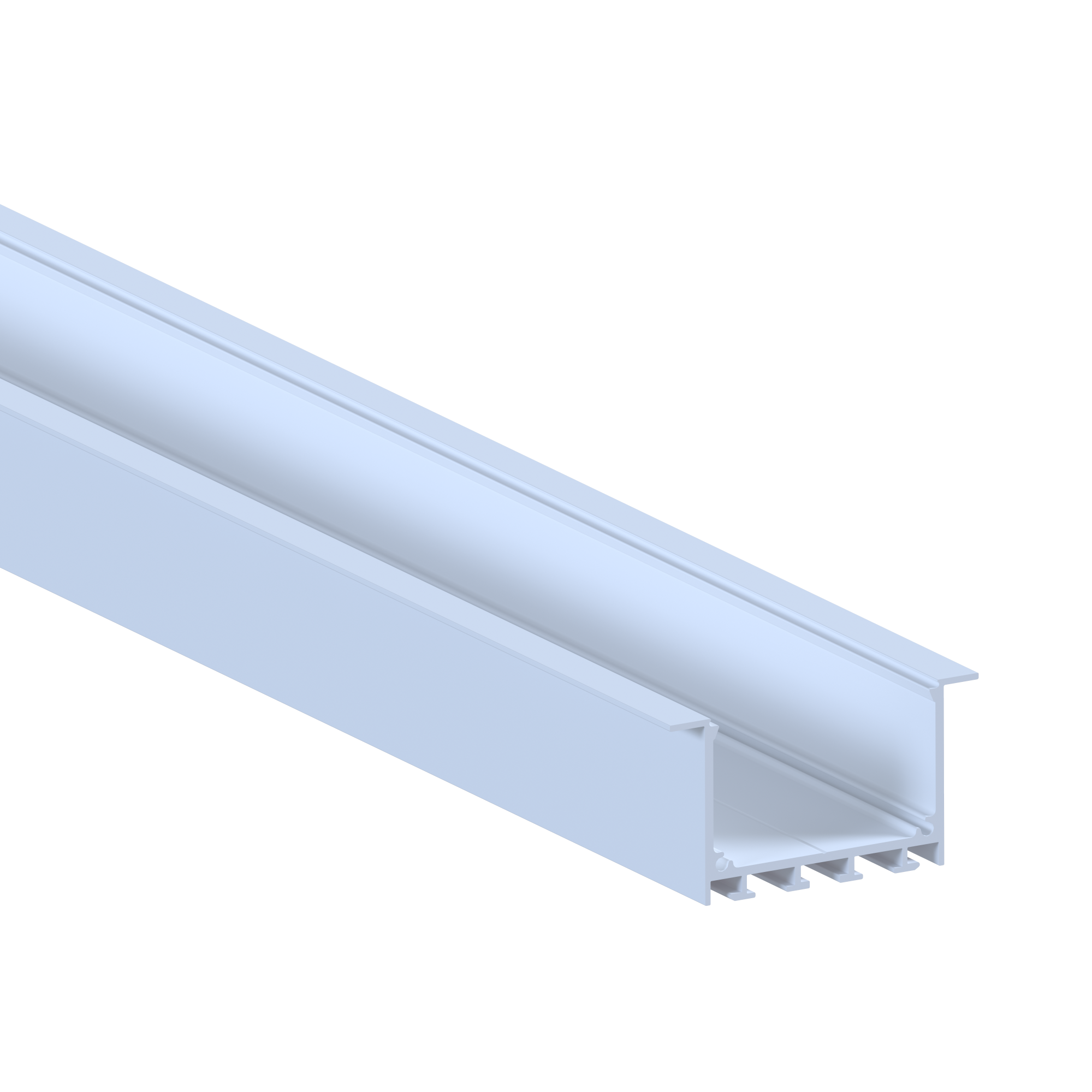 Встраиваемый алюминиевый профиль Donolux DN18529RAL9003