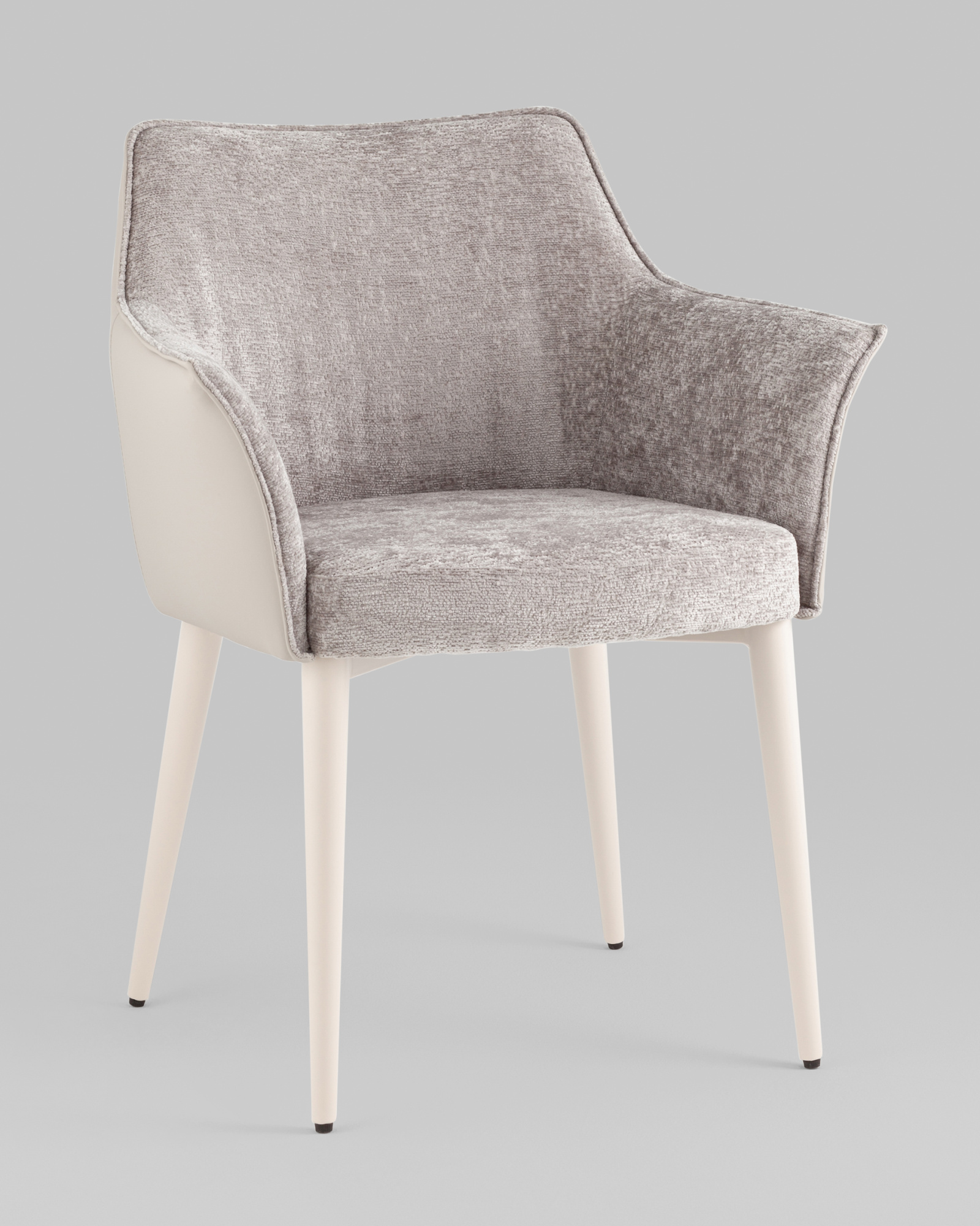 Стул обеденный Feston слоновая кость букле с экокожей Stool Group