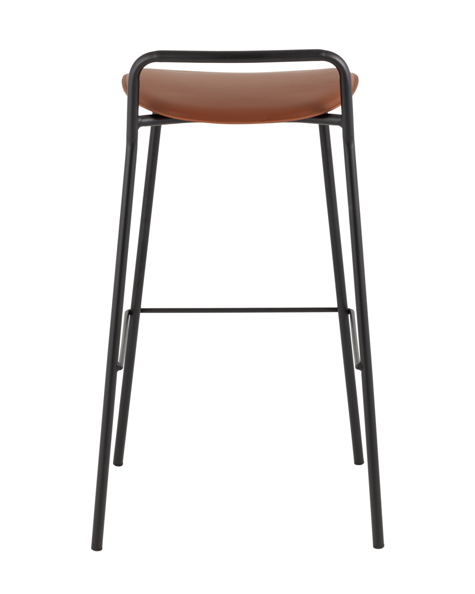 Стул барный Mantis экокожа коричневый Stool Group