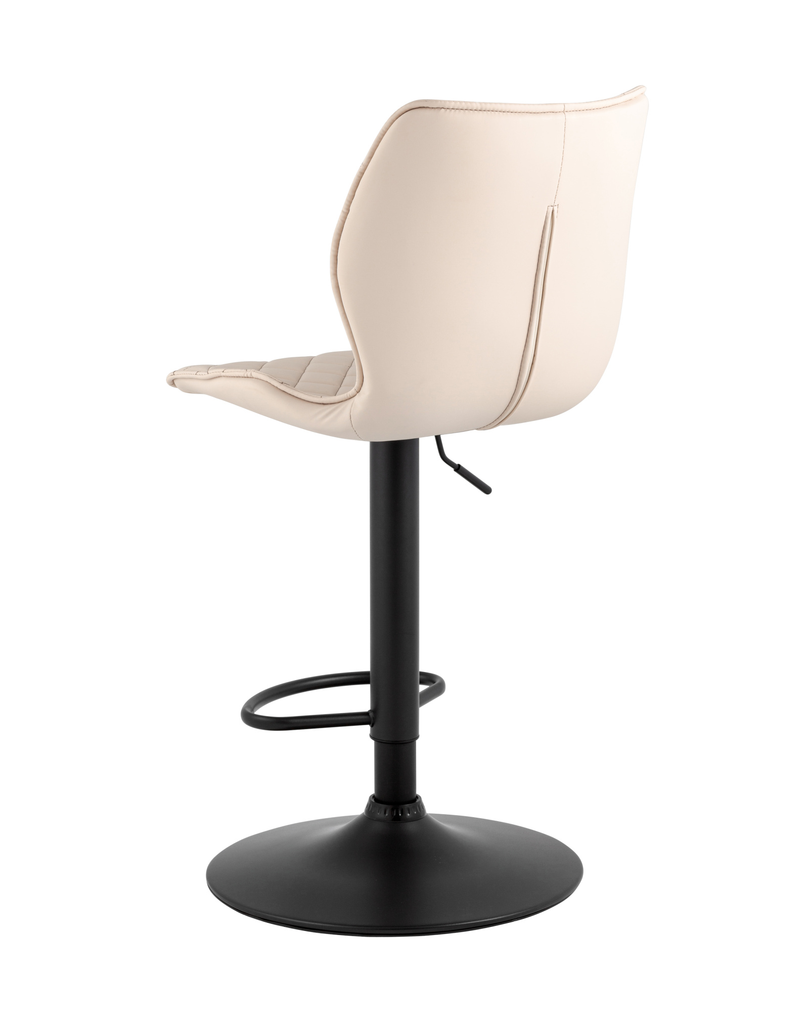 Стул барный Dome экокожа светло-серый Stool Group