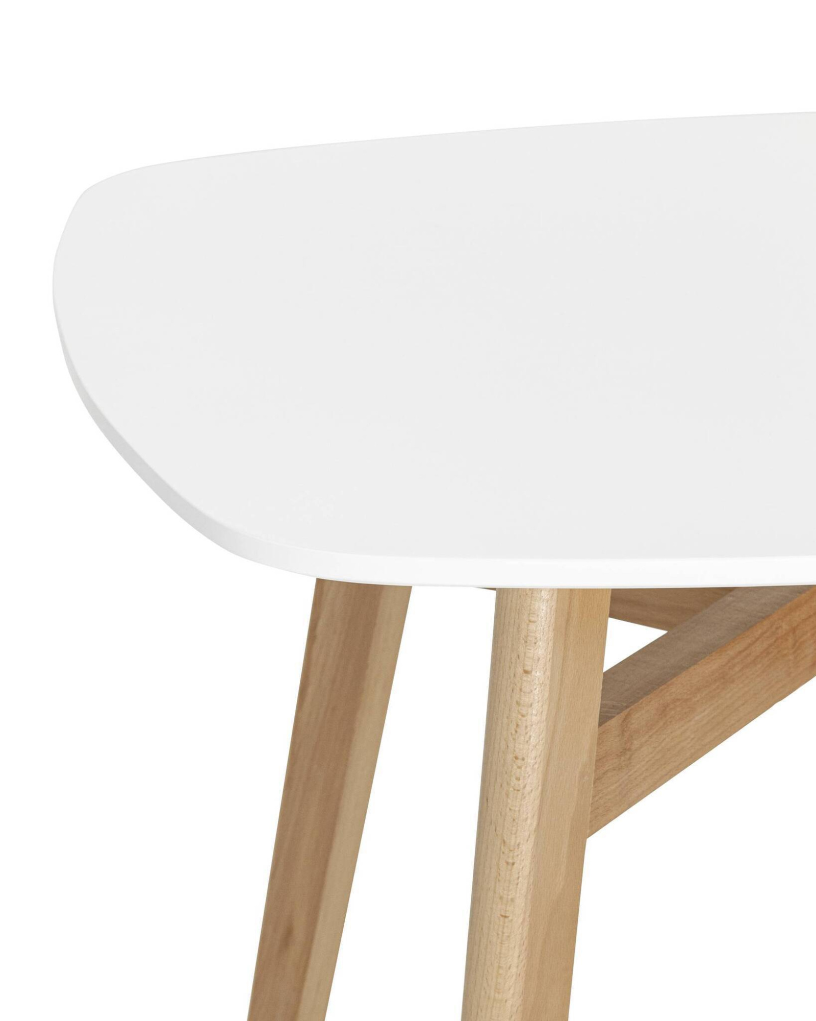 Стол обеденный Target 80*80 белый ножки массив бука Stool Group