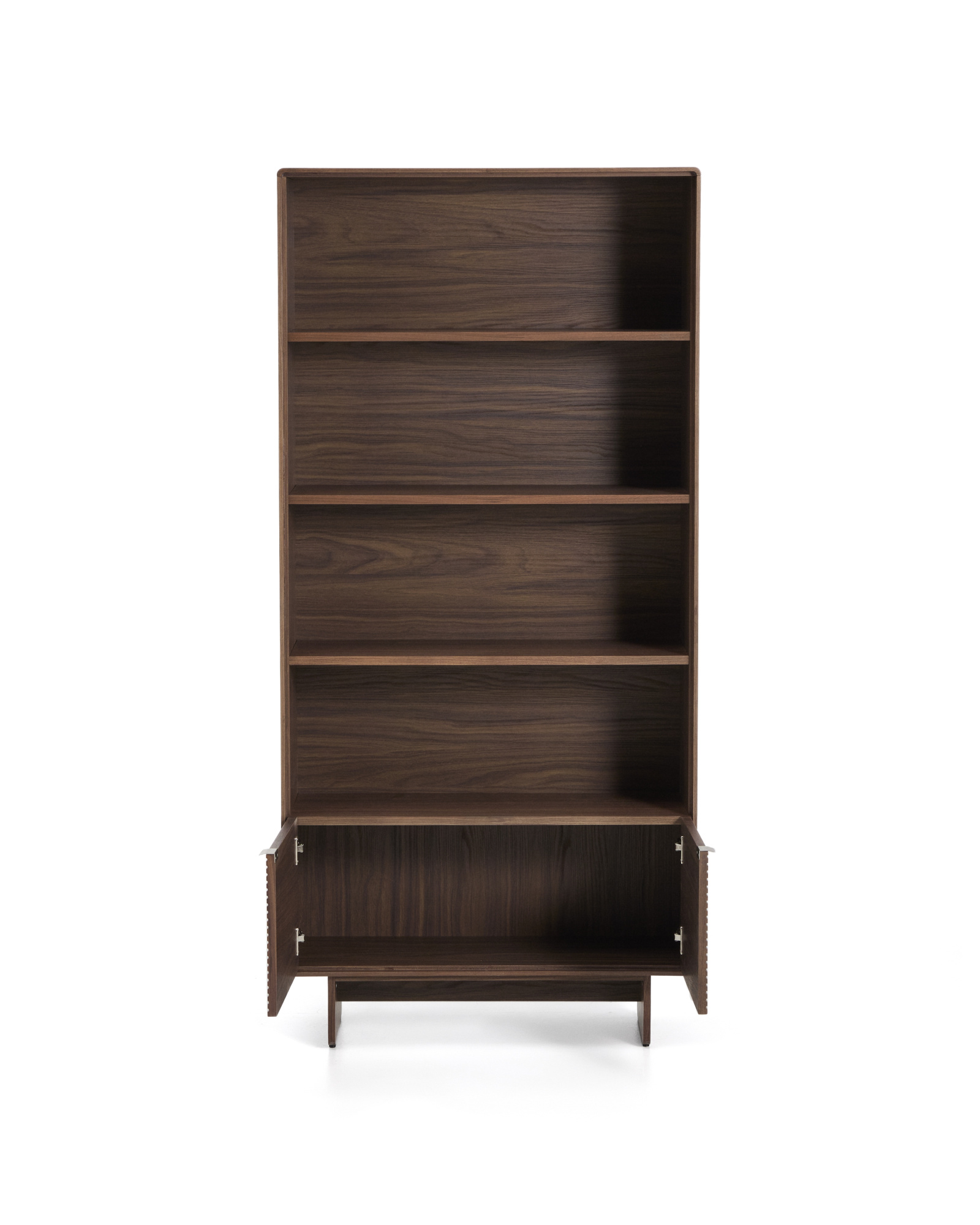 Стеллаж из орехового шпона Norlen 90 x 190 см La Forma 463577