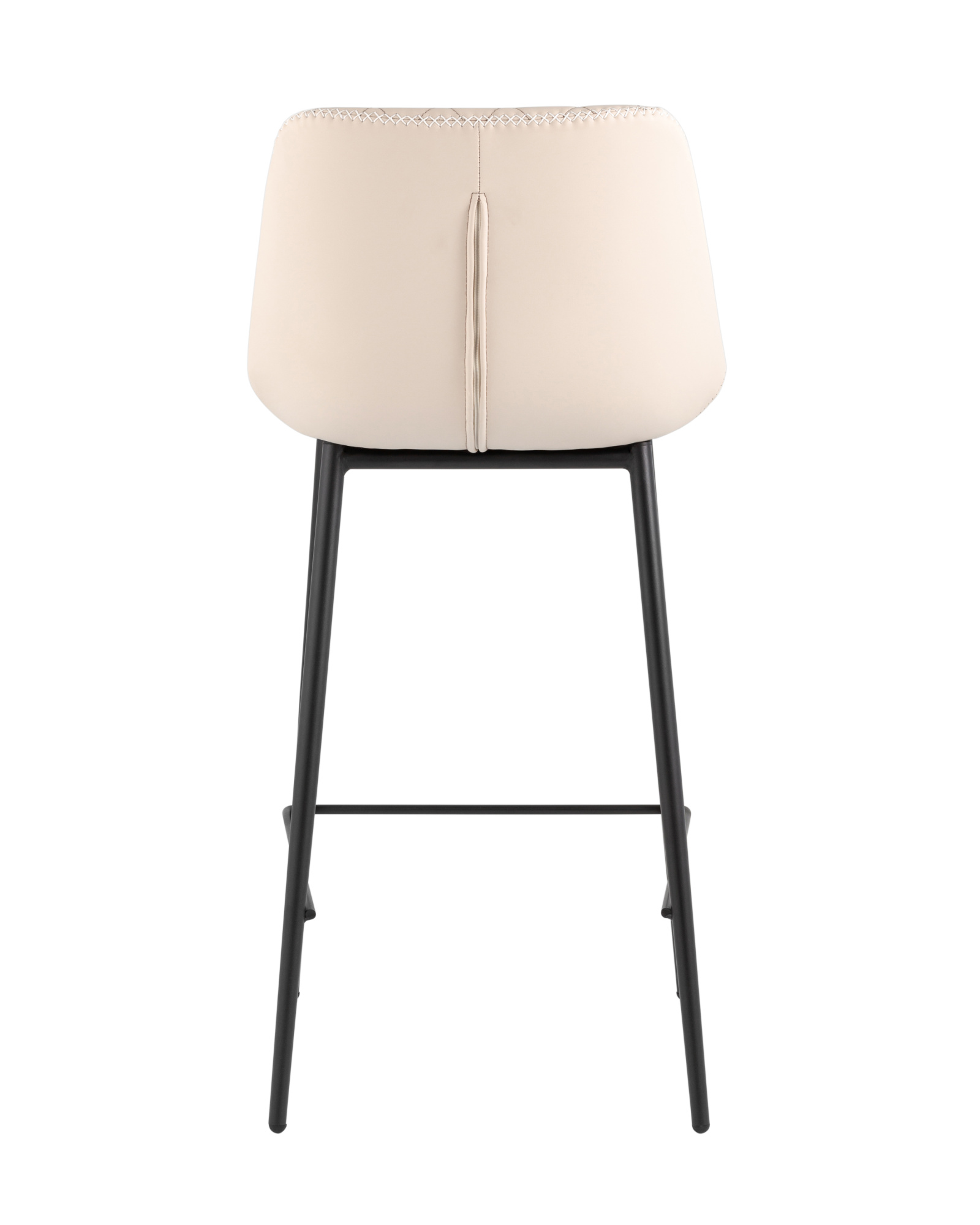 Стул барный Arch экокожа светло-серый Stool Group