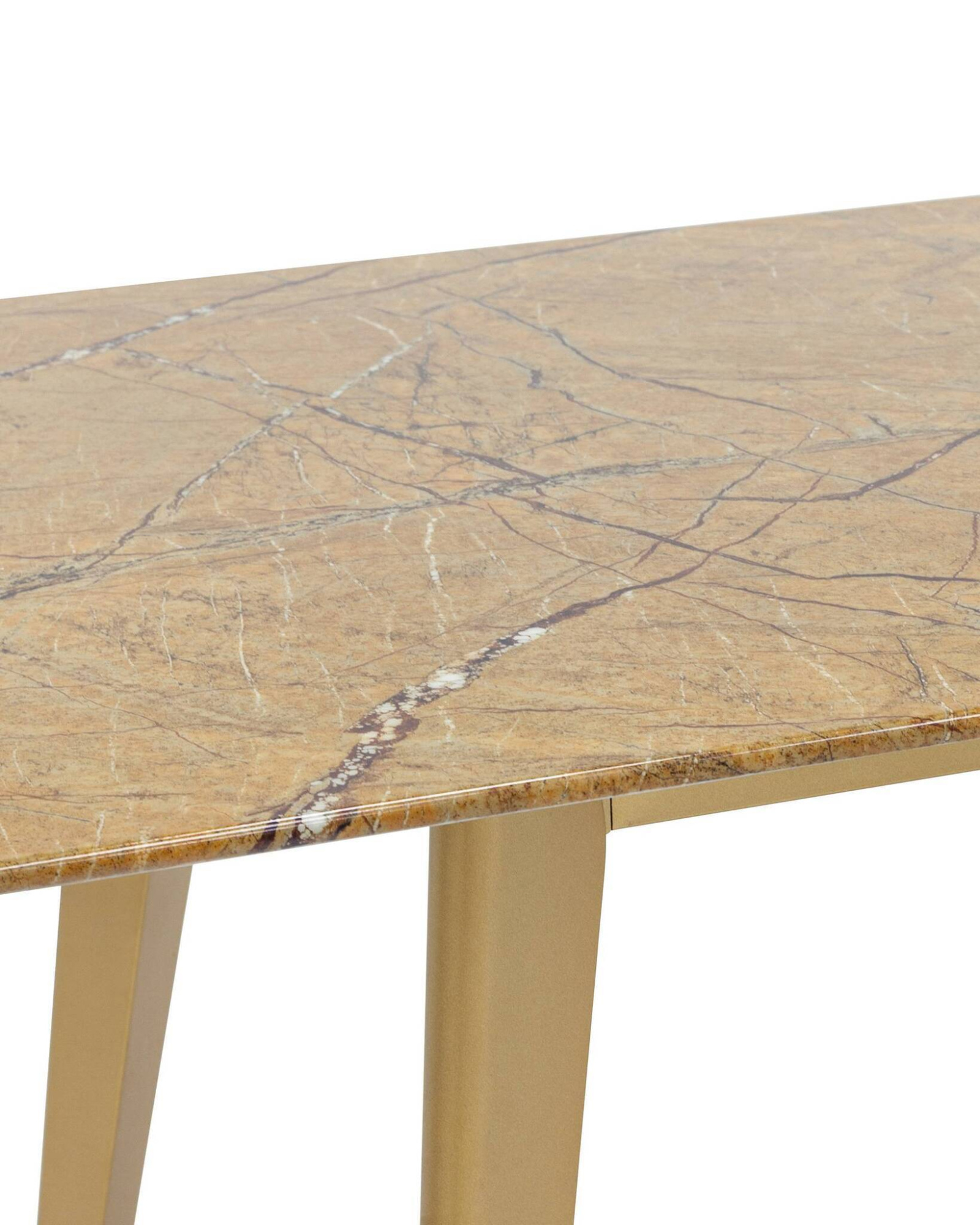 Стол обеденный Ричмонд 120*80 охра стеклянный Stool Group