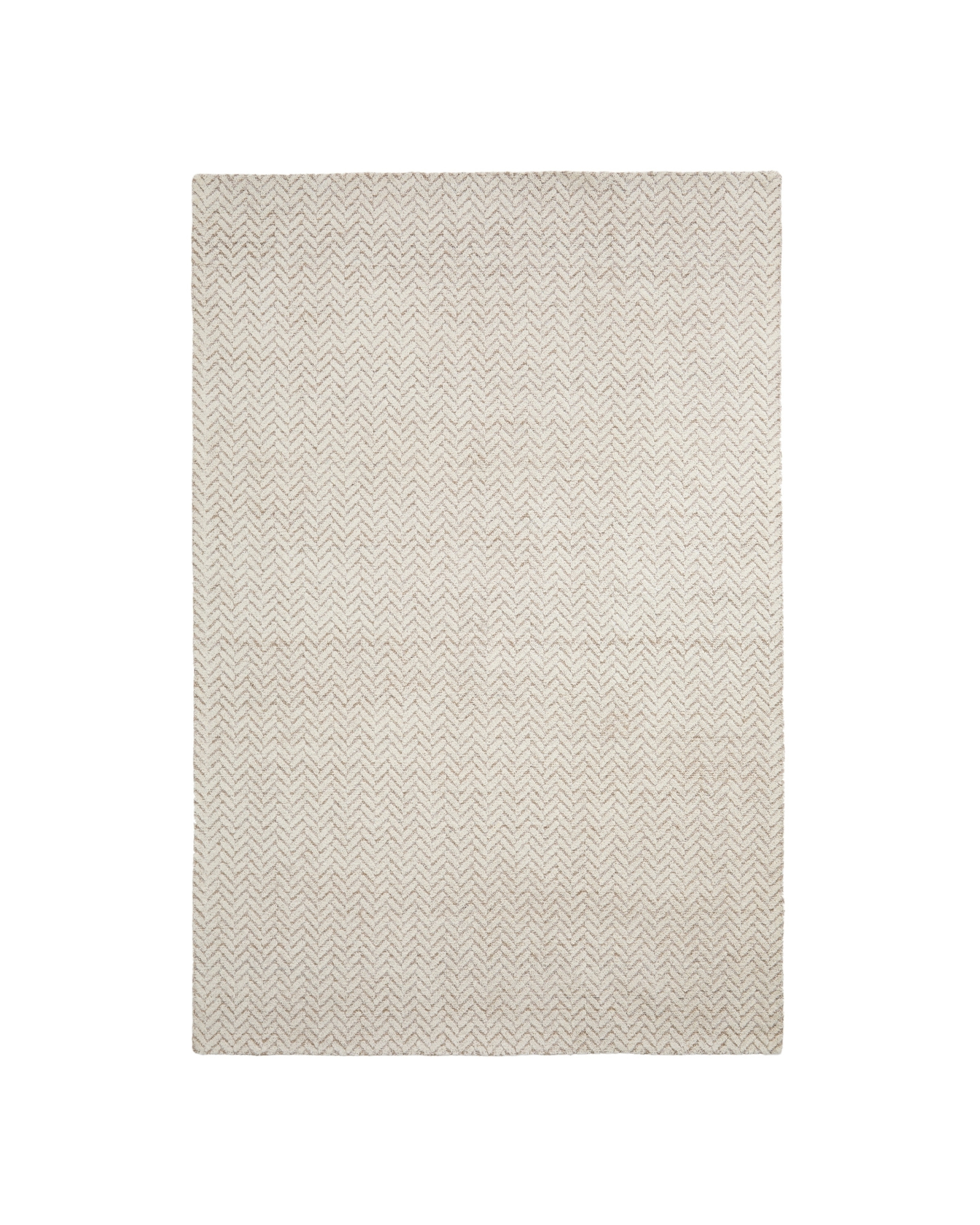 Бежевый шерстяной жаккардовый ковер Calira 230 x 160 см La Forma 441087