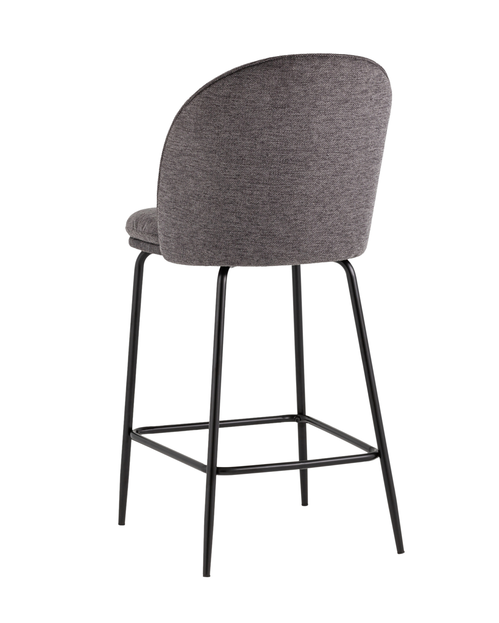 Стул полубарный Echo темно-серый Stool Group