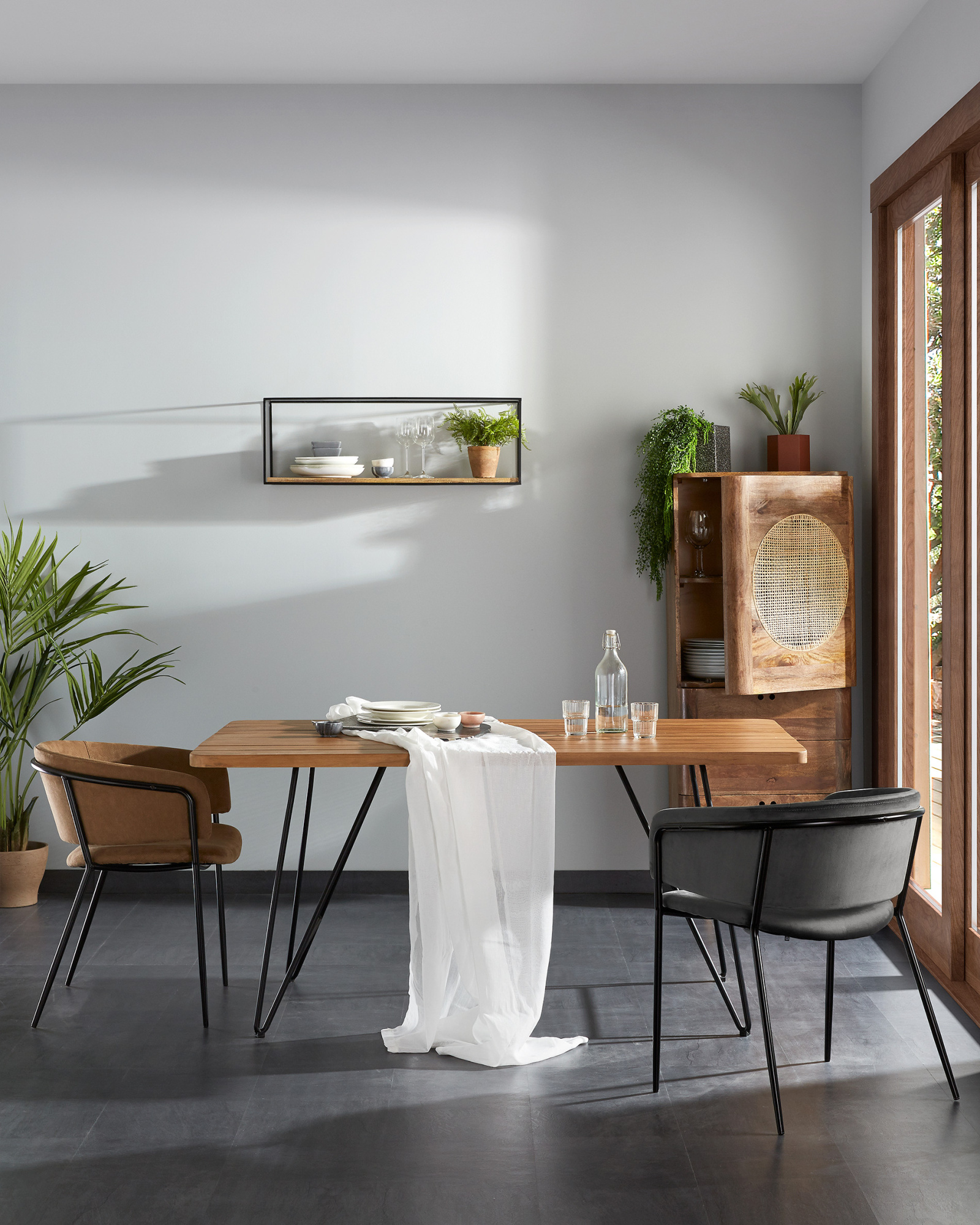 Набор квадратных кашпо Bransc La Forma (ex Julia Grup)