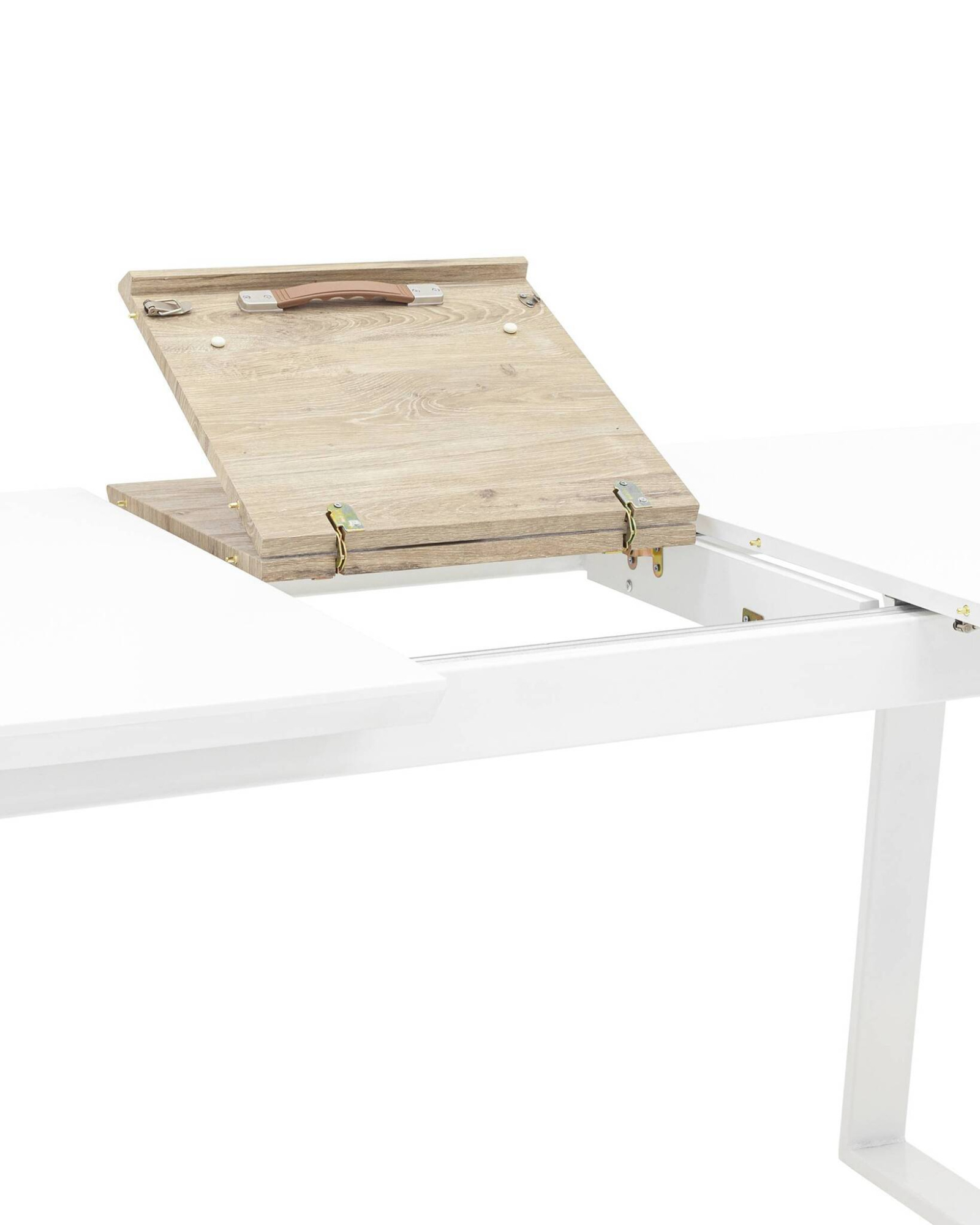 Стол обеденный Детройт раскладной 160-200*90 белый Stool Group