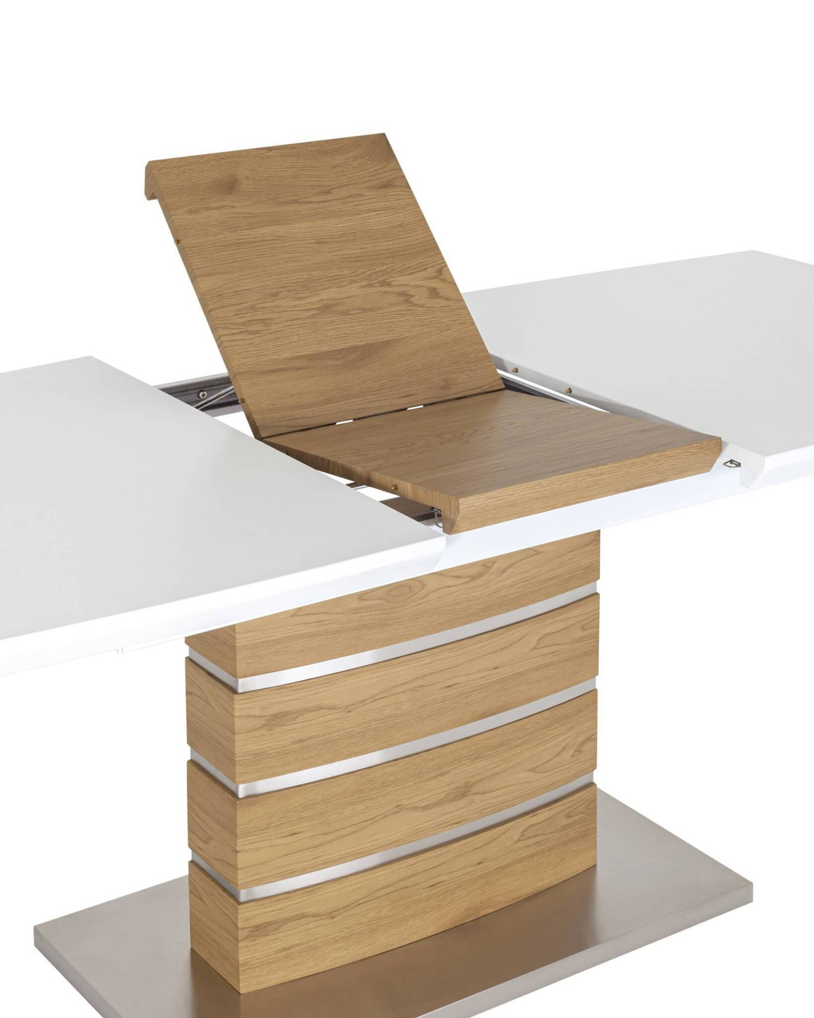 Стол обеденный Генуя раскладной 160-200*90 белый Stool Group