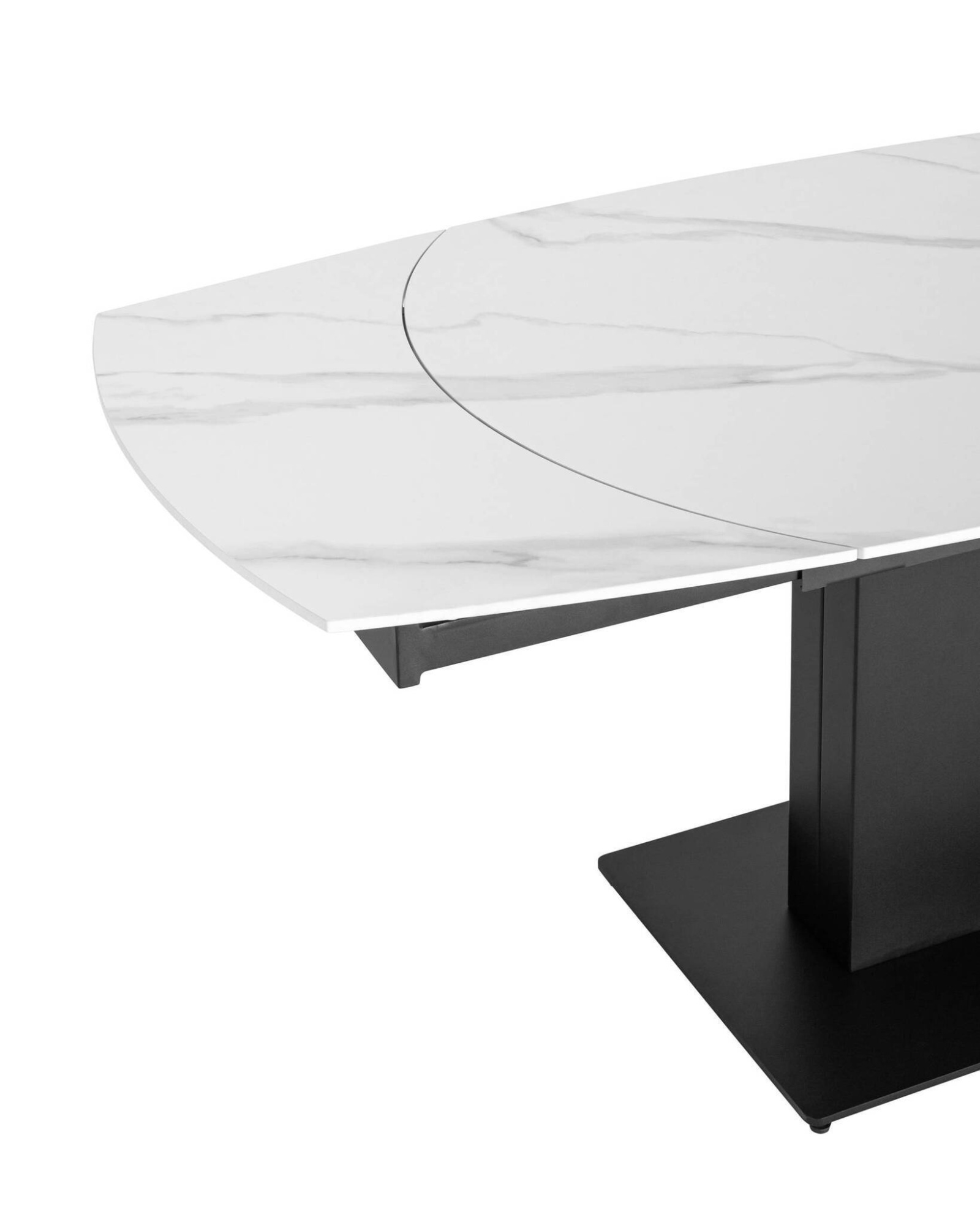 Стол обеденный Хлоя раскладной 120-180*90 керамика светлая Stool Group
