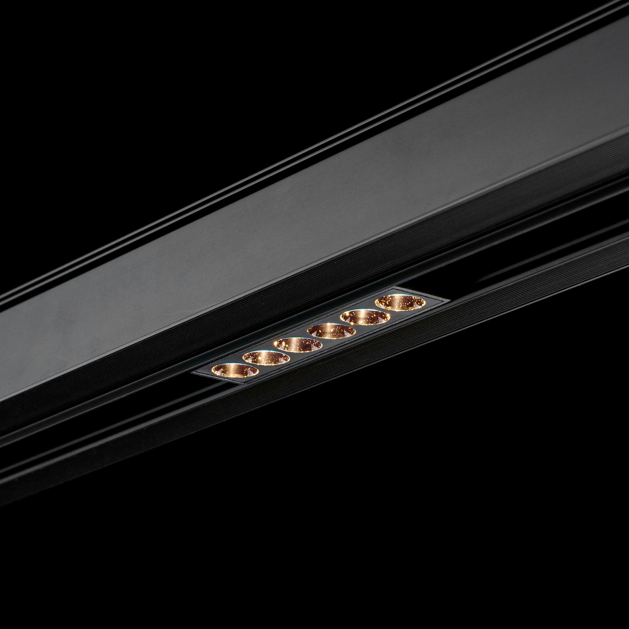 Трековый светильник линейный дарклайт Lumker SY-LINK-110-BL-6-WW