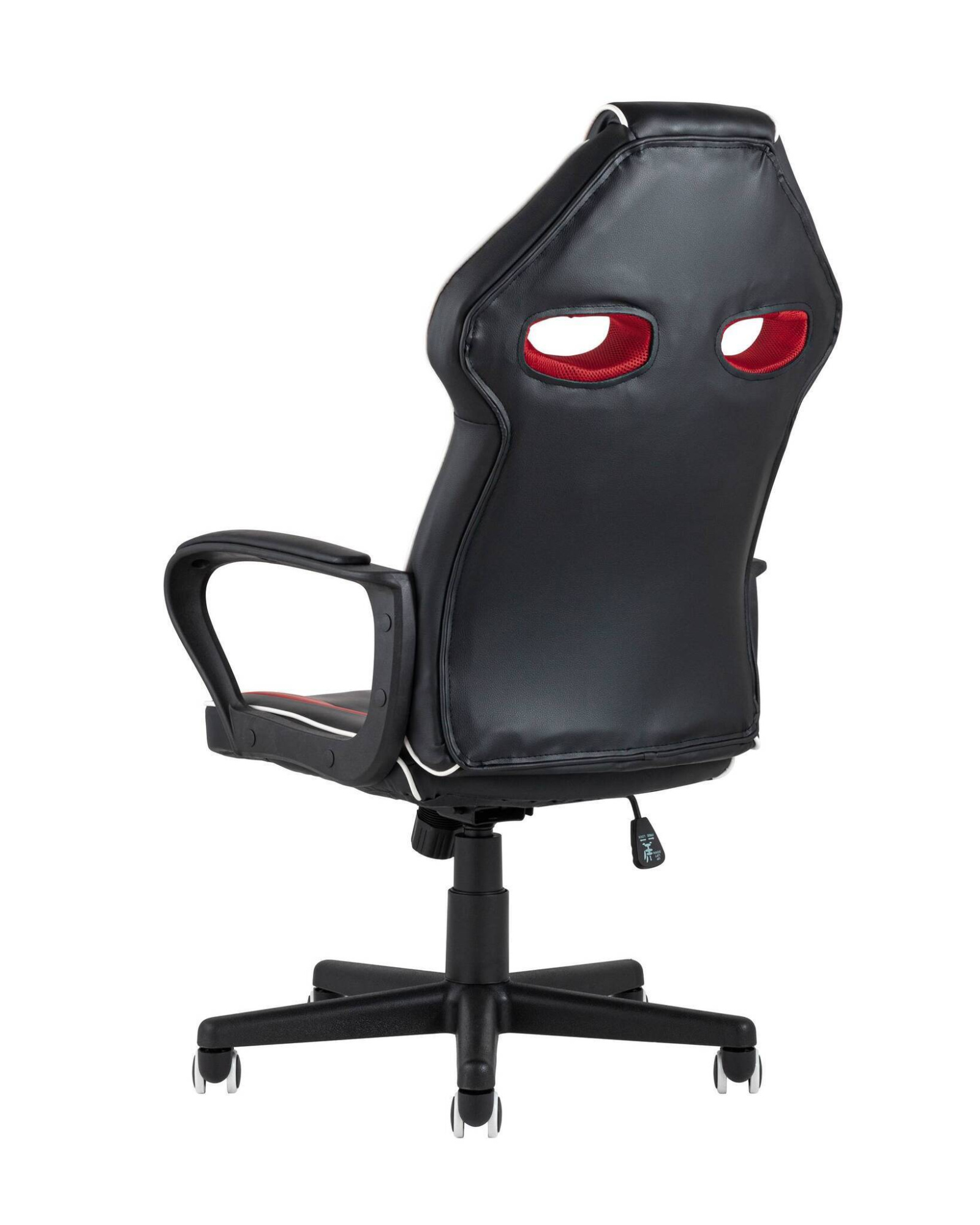 Кресло игровоеs Racer Lighti черное с красным TopChairs