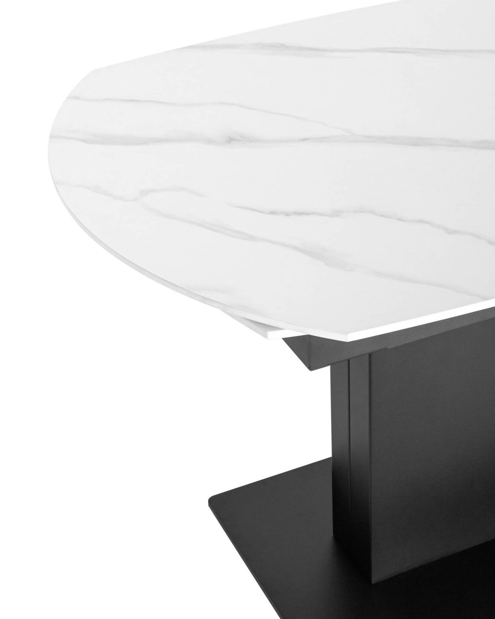 Стол обеденный Хлоя раскладной 120-180*90 керамика светлая Stool Group