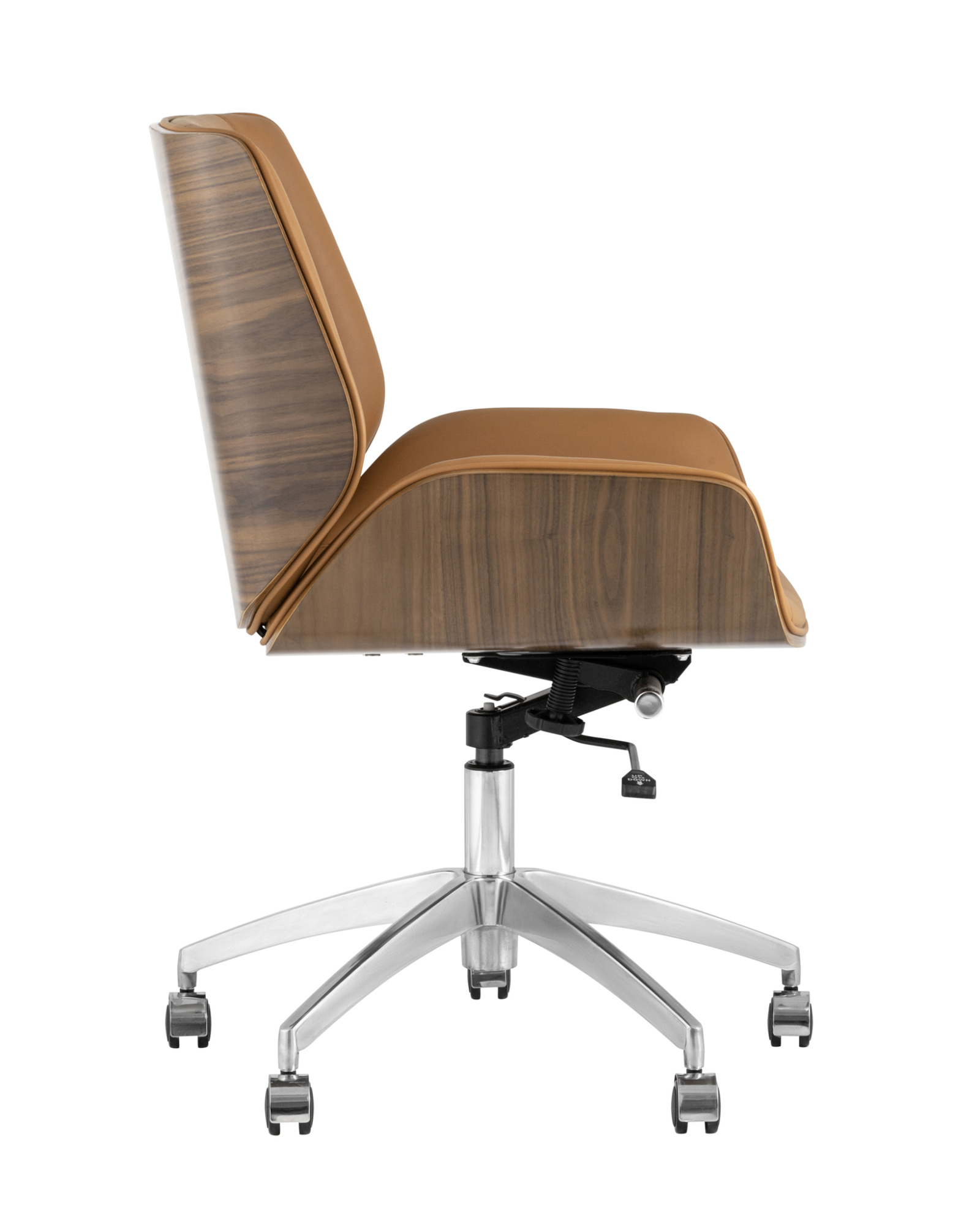 Кресло офисное TopChairs Crown NEW, коричневое TopChairs