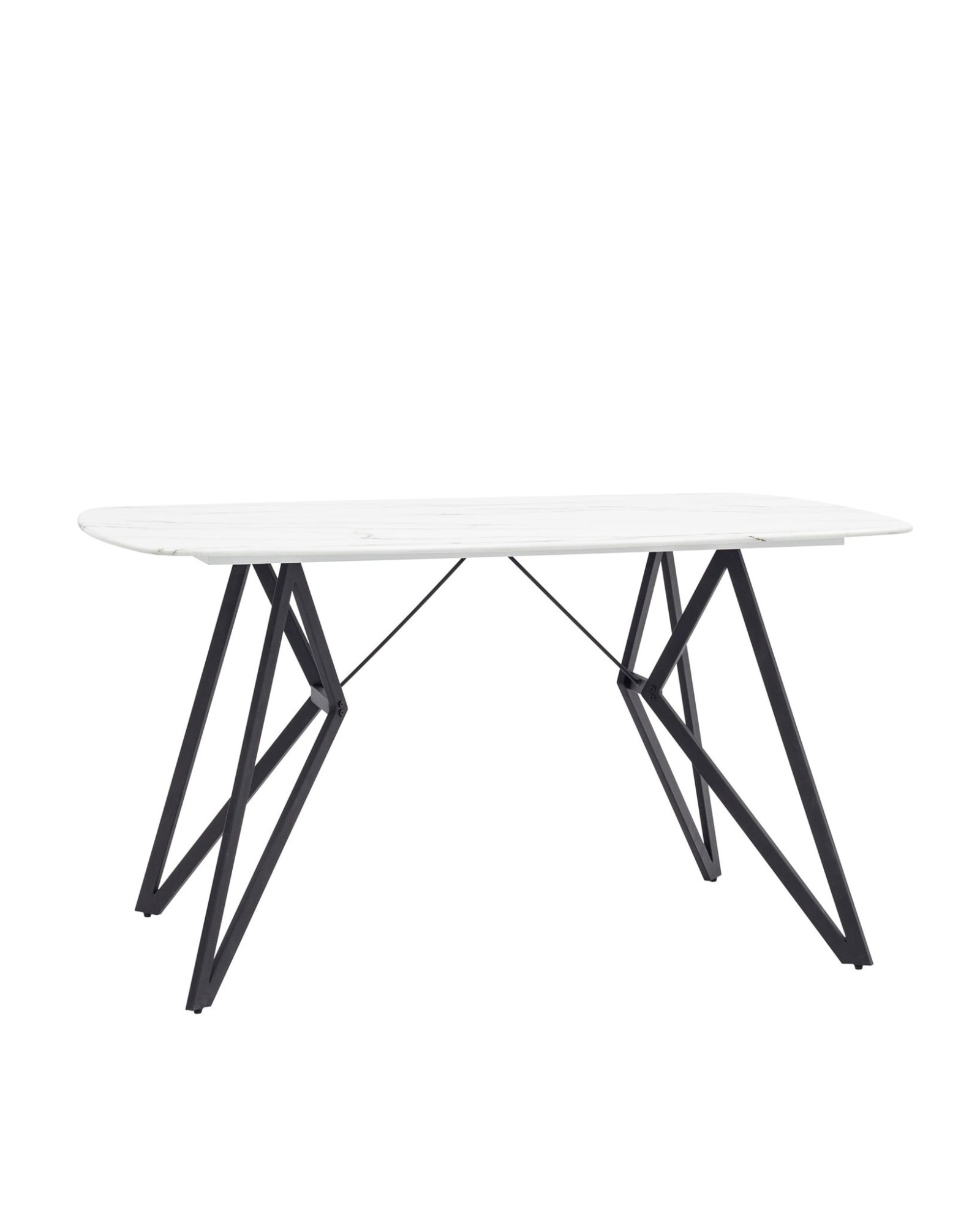 Стол обеденный Денвер 140*90 белый стеклянный Stool Group