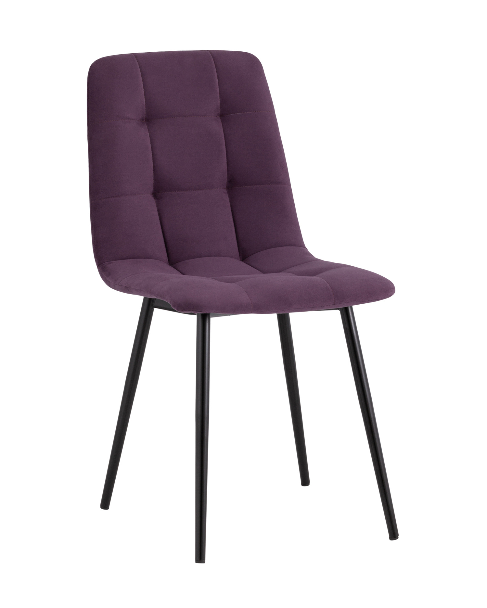 Стул Oliver велюр фиолетовый Stool Group