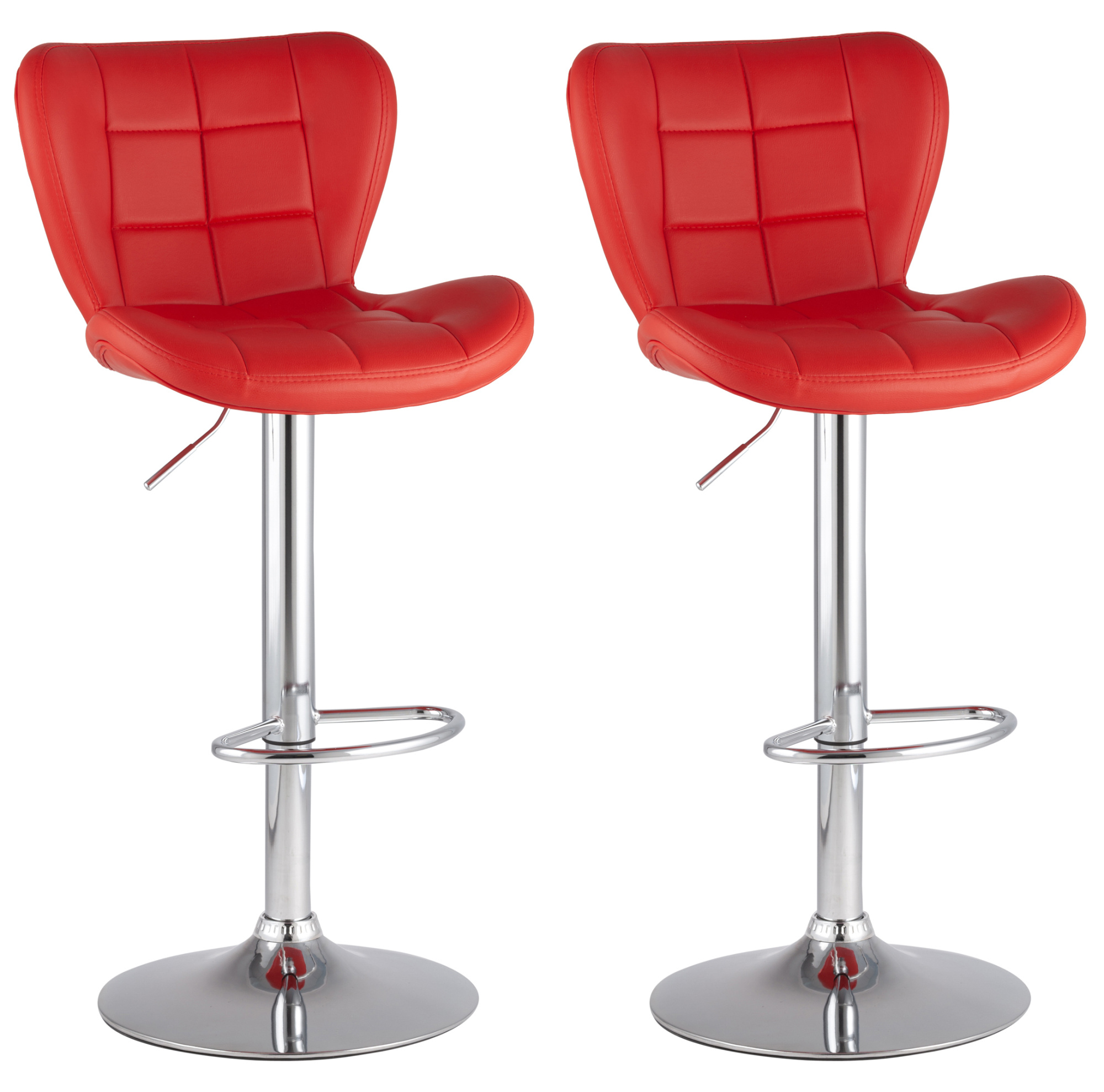 Стул барный PORSCHE красный 2 шт Stool Group