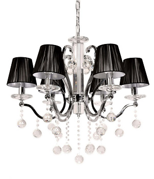 Подвесная люстра Lumina Deco LDP 8033-6 BK