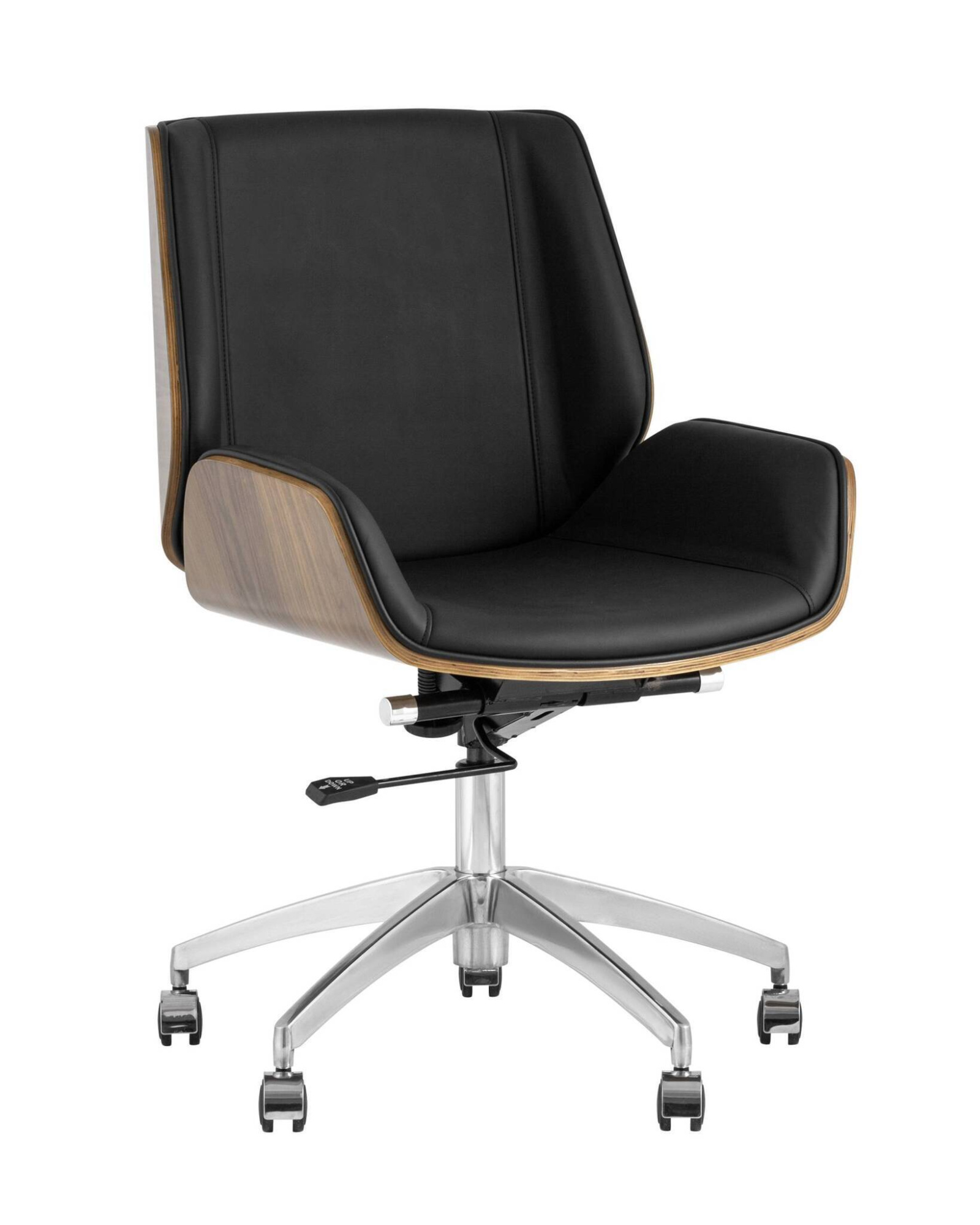 Кресло офисноеs Crown черное TopChairs