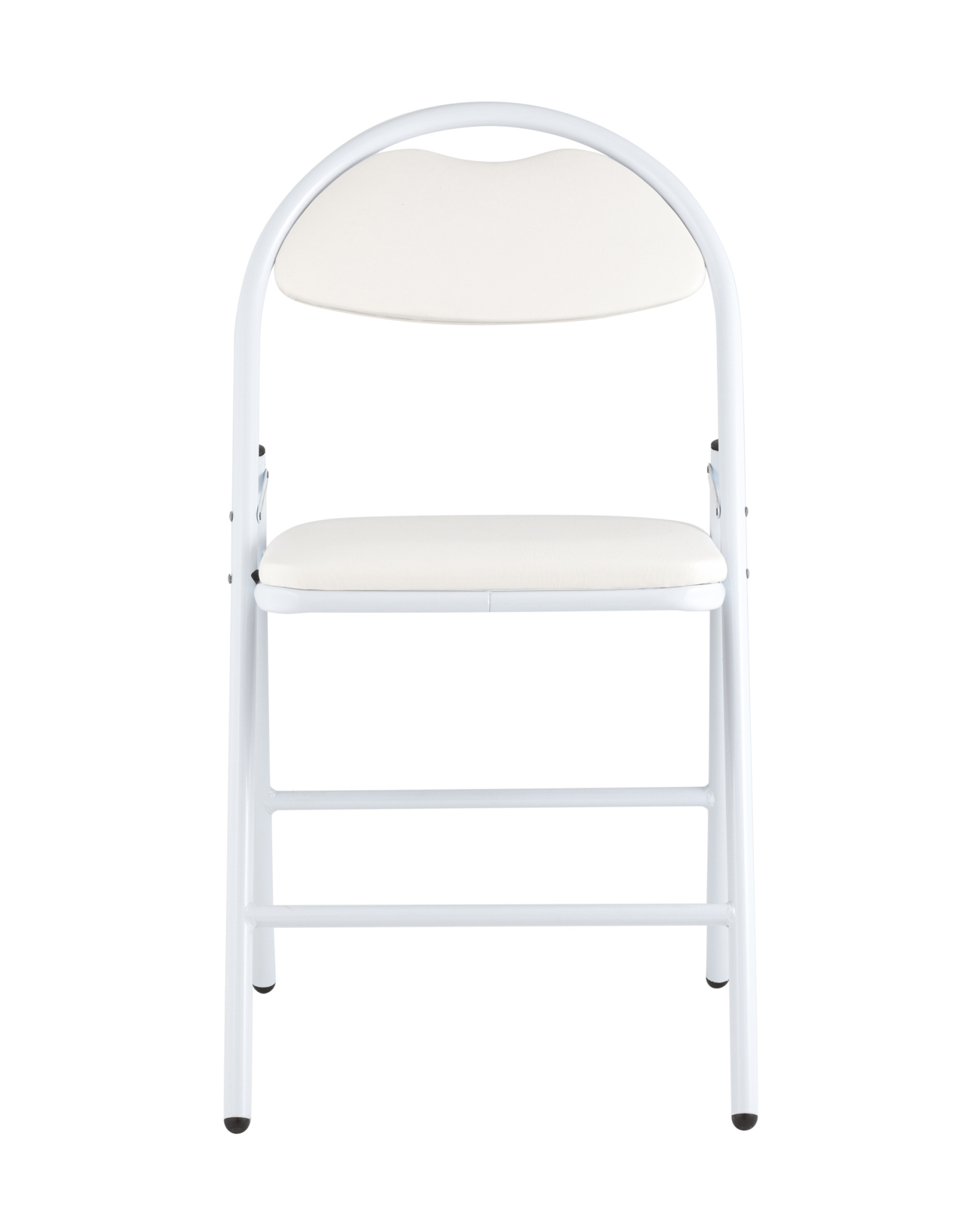 Стул складной Hagen экокожа белый каркас белый Stool Group
