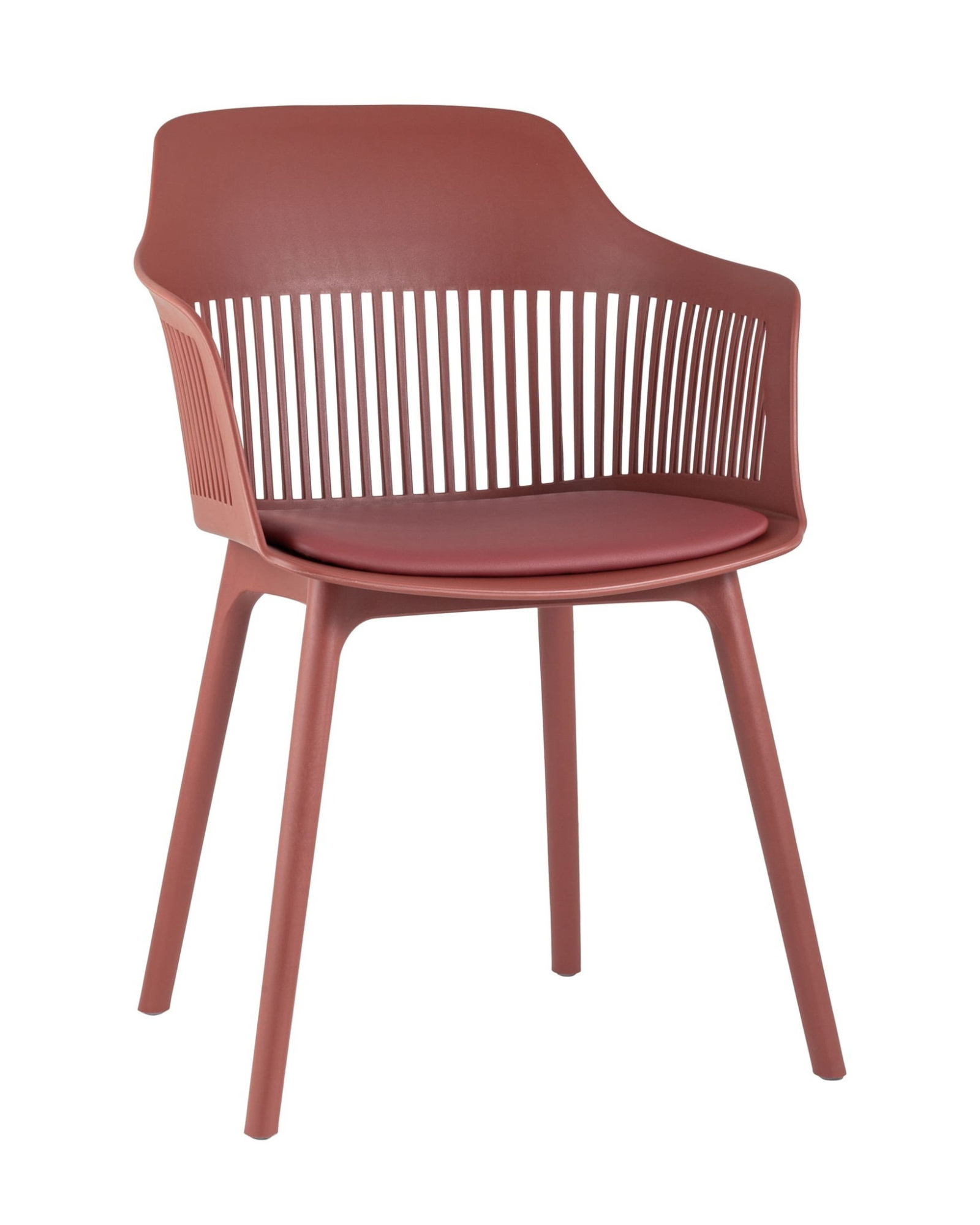 Стул Crocus с подушкой бордовый Stool Group