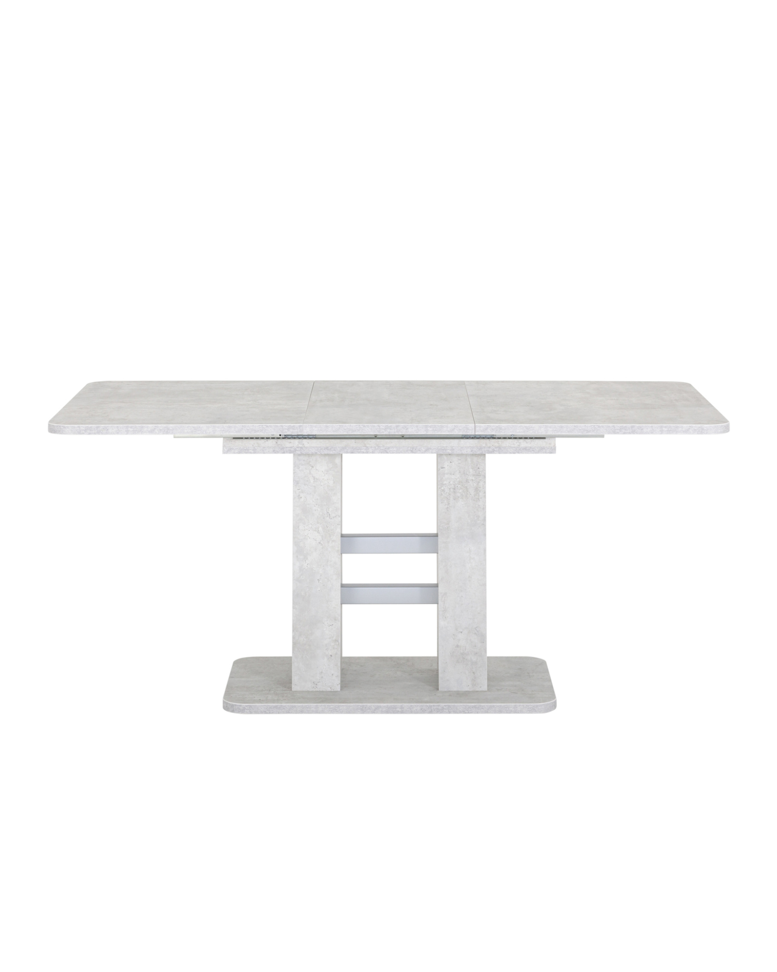 Стол Elephant раскладной 120-160*80 бетон/алюминий Stool Group