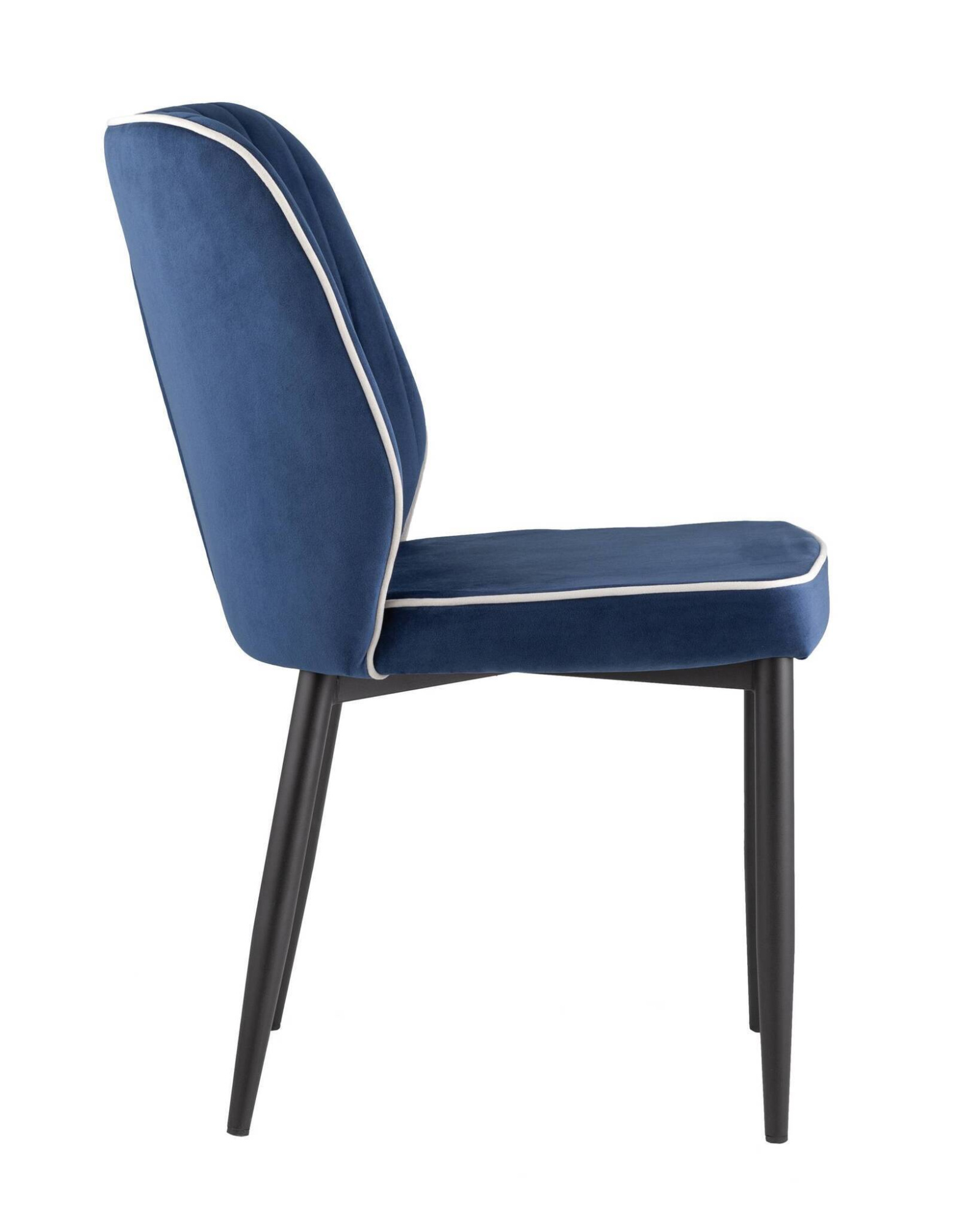Стул Лоренс велюр синий Stool Group