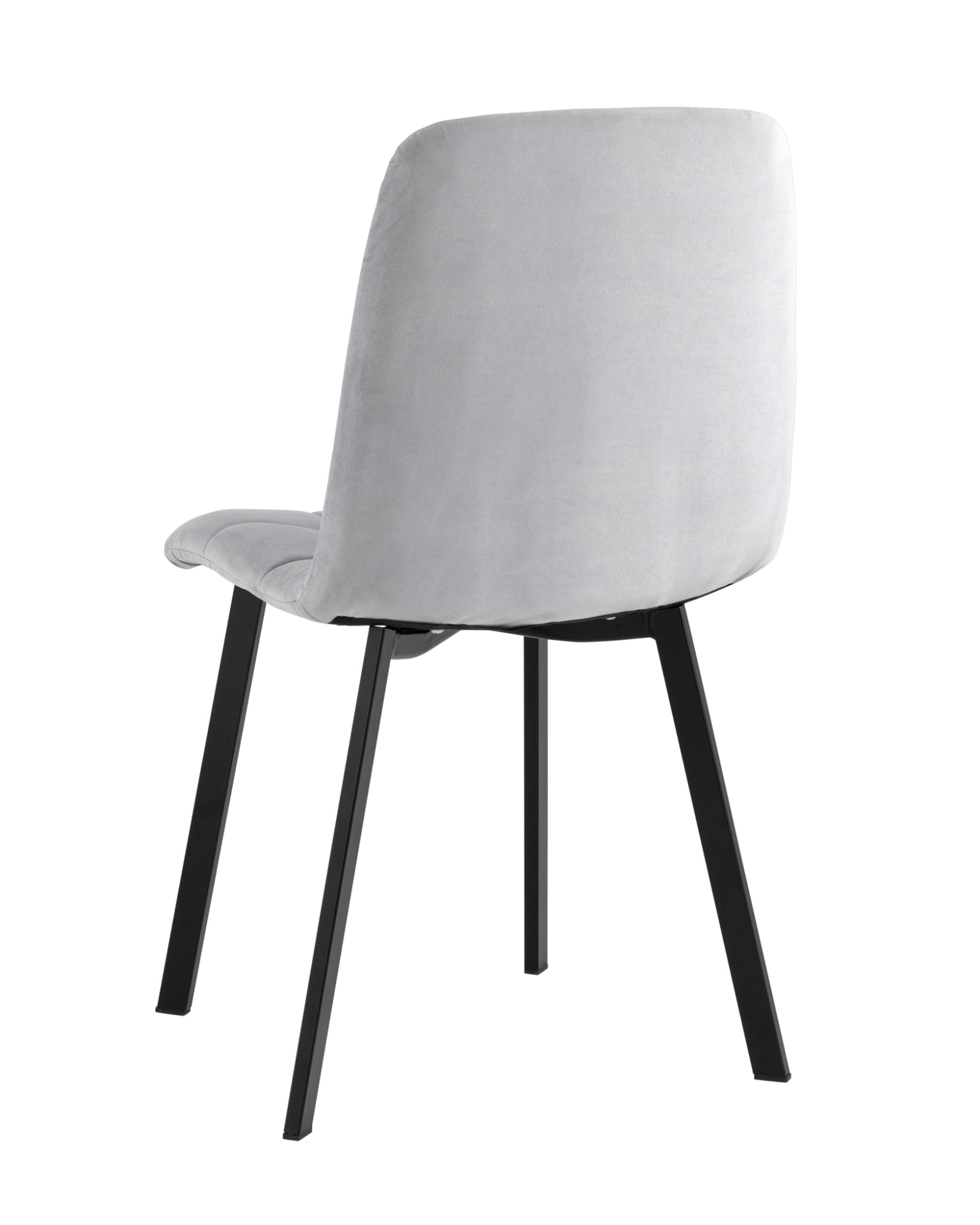 Стул Oliver велюр светло-серый Stool Group