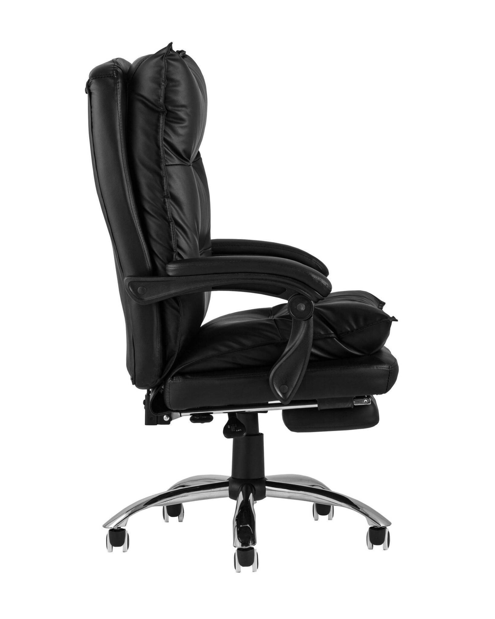 Кресло руководителяs Alpha черное TopChairs