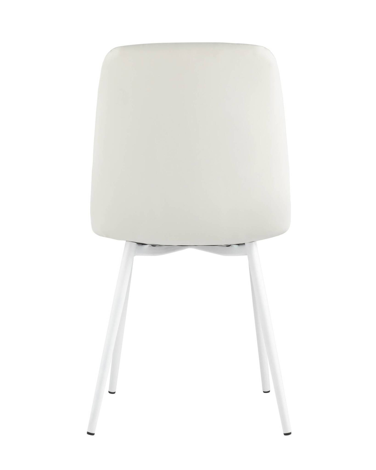 Стул Oliver экокожа белый белые ножки Stool Group