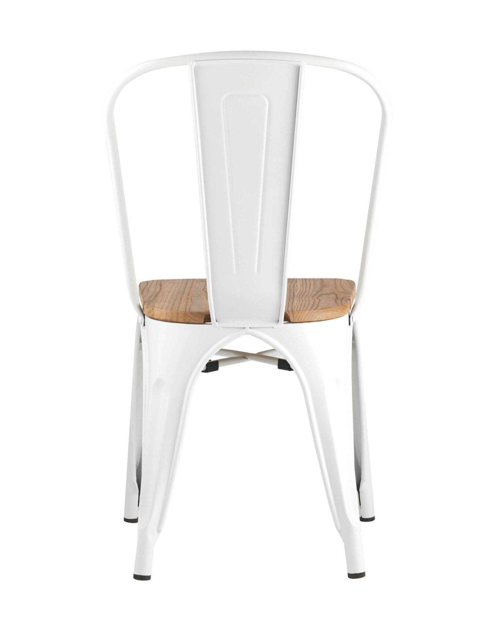 Стул TOLIX WOOD белый глянцевый Stool Group