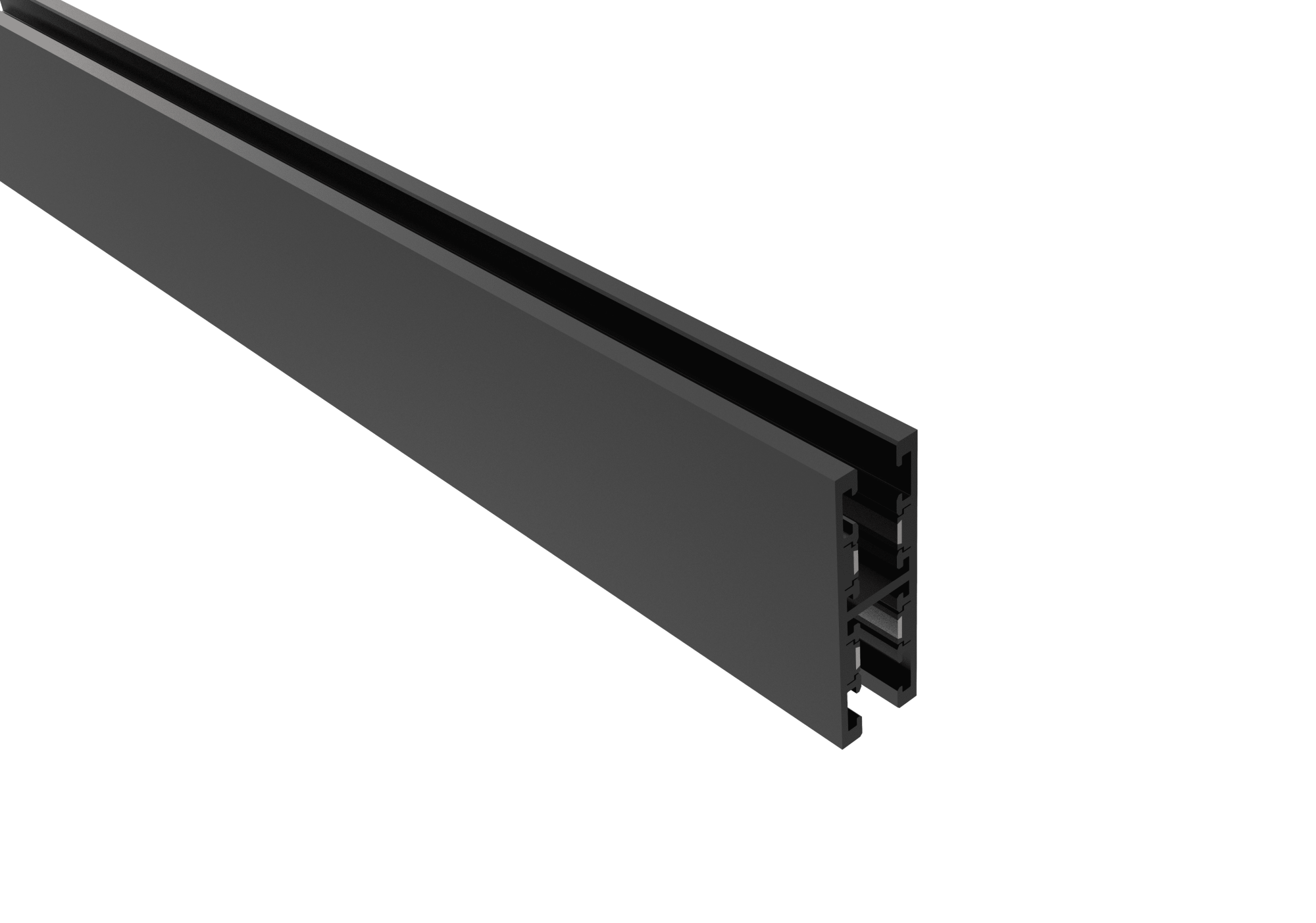 Шинопровод магнитный двусторонний Crystal Lux CLT 0.126 01 L2000 BL