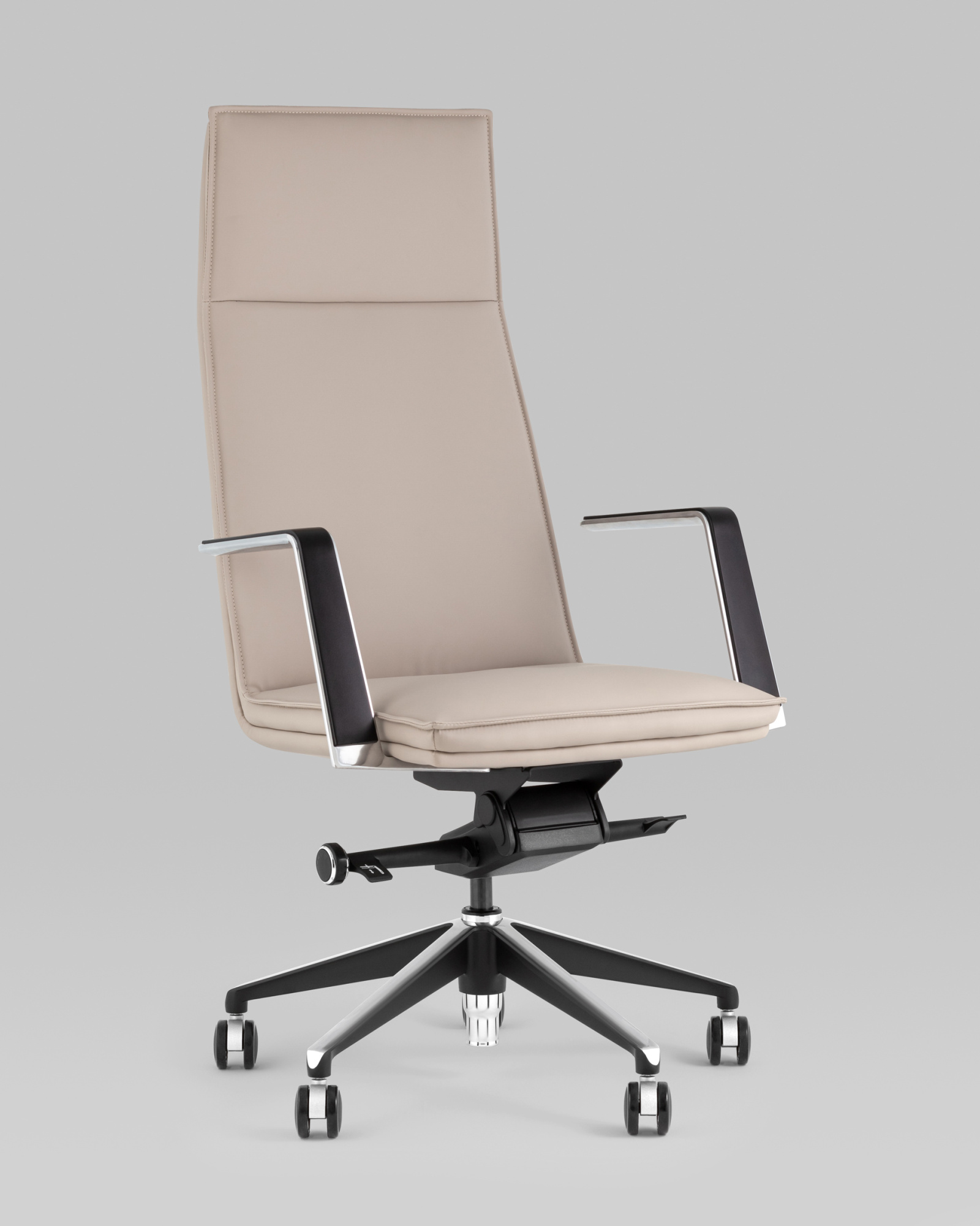 Кресло руководителя TopChairs Arrow светло-серый Stool Group