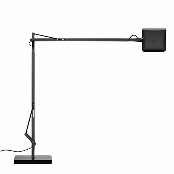 Настольная лампа Kelvin LED Base Shiny black F3311030 by ImperiumLoft