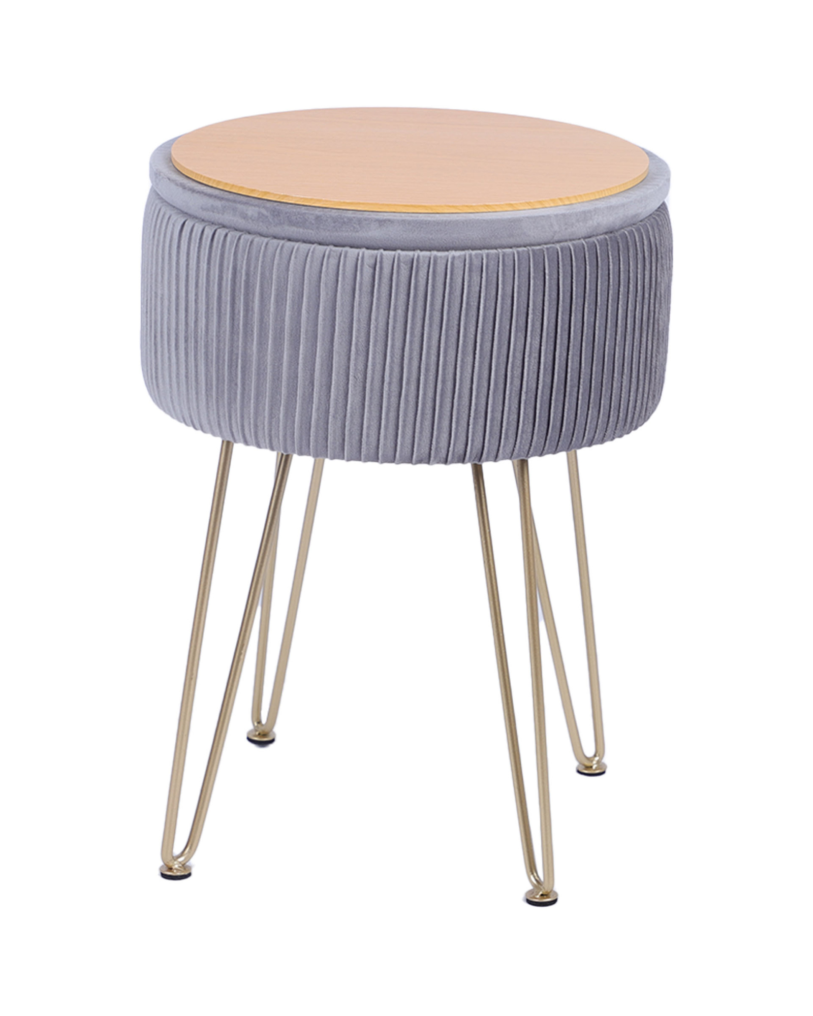 Пуф Астор серый Stool Group