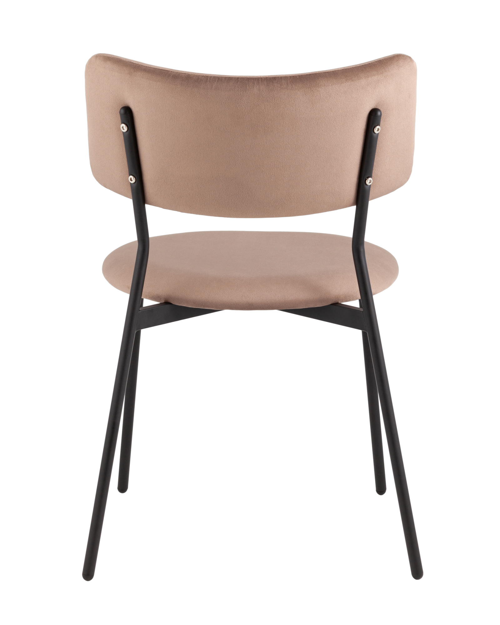Стул Амелия велюр коричневый Stool Group
