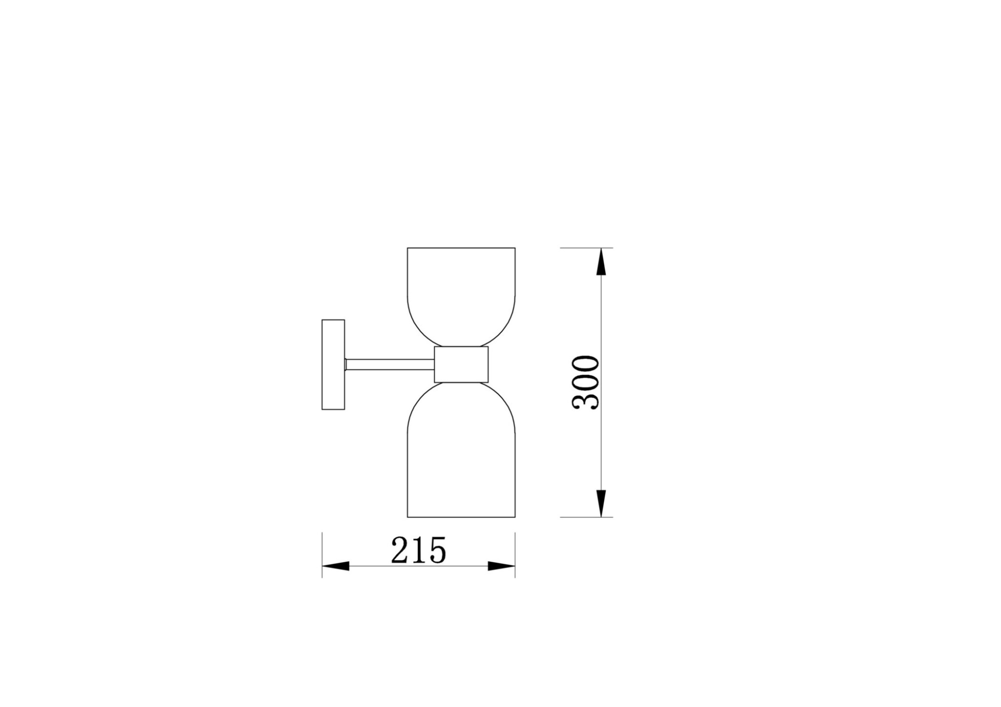 Настенный светильник Freya FR5203WL-02CH