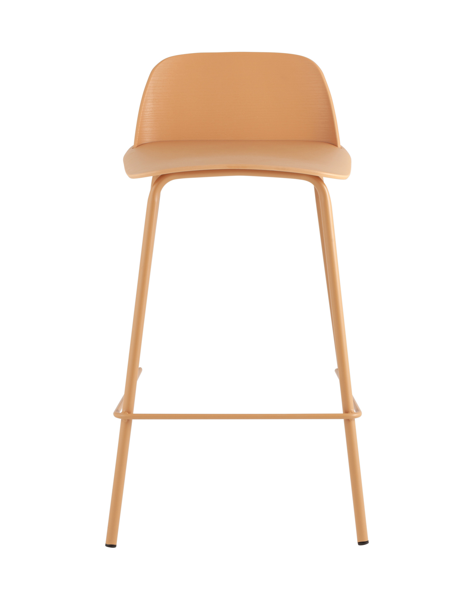 Стул полубарный Mist желтый Stool Group