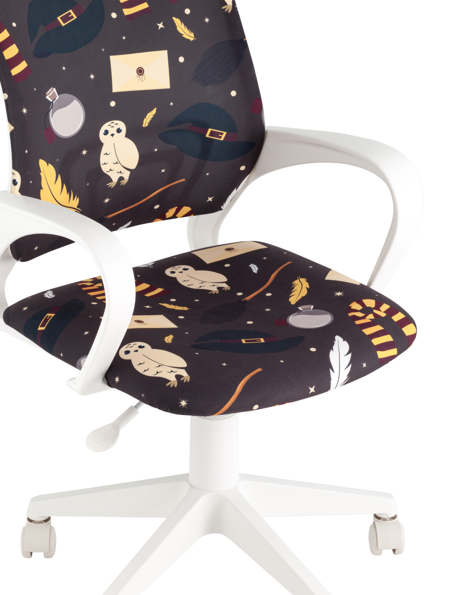 Кресло детское Бюрократ BUROKIDS 1 W мультиколор магия крестоивна пластик белый Stool Group