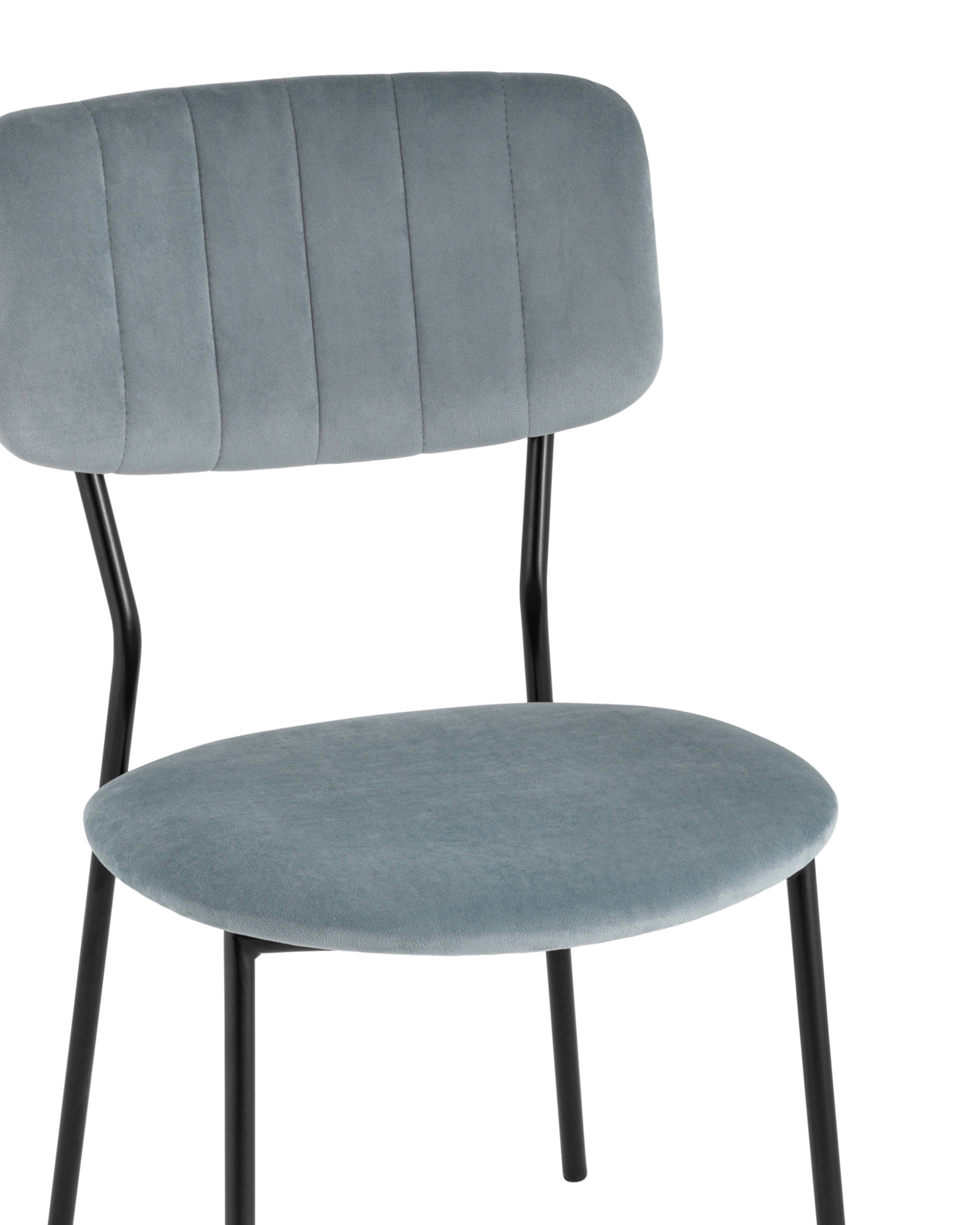 Стул Бандо велюр серый Stool Group