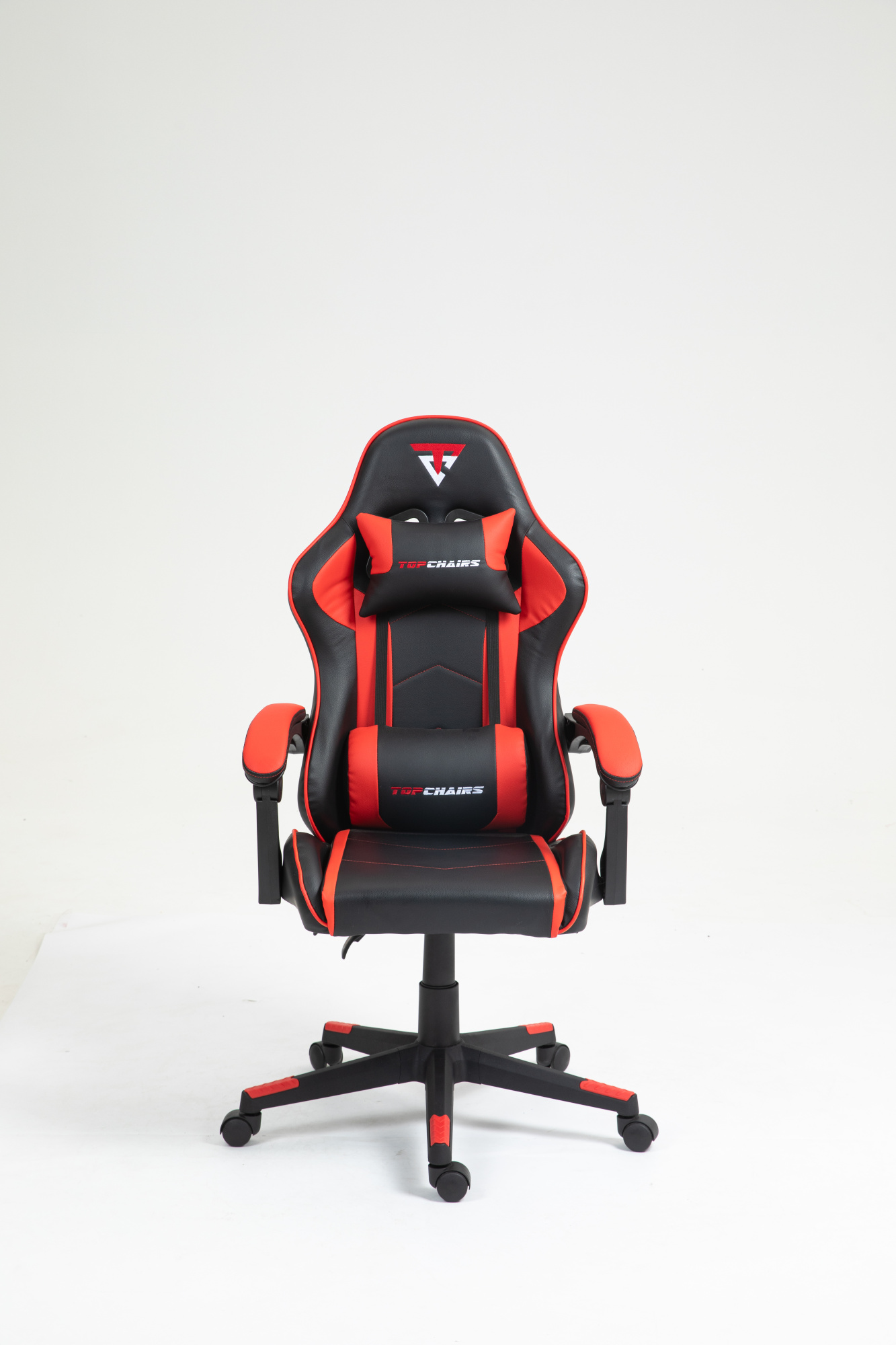 Кресло спортивное TopChairs Shadow черно-красный Stool Group