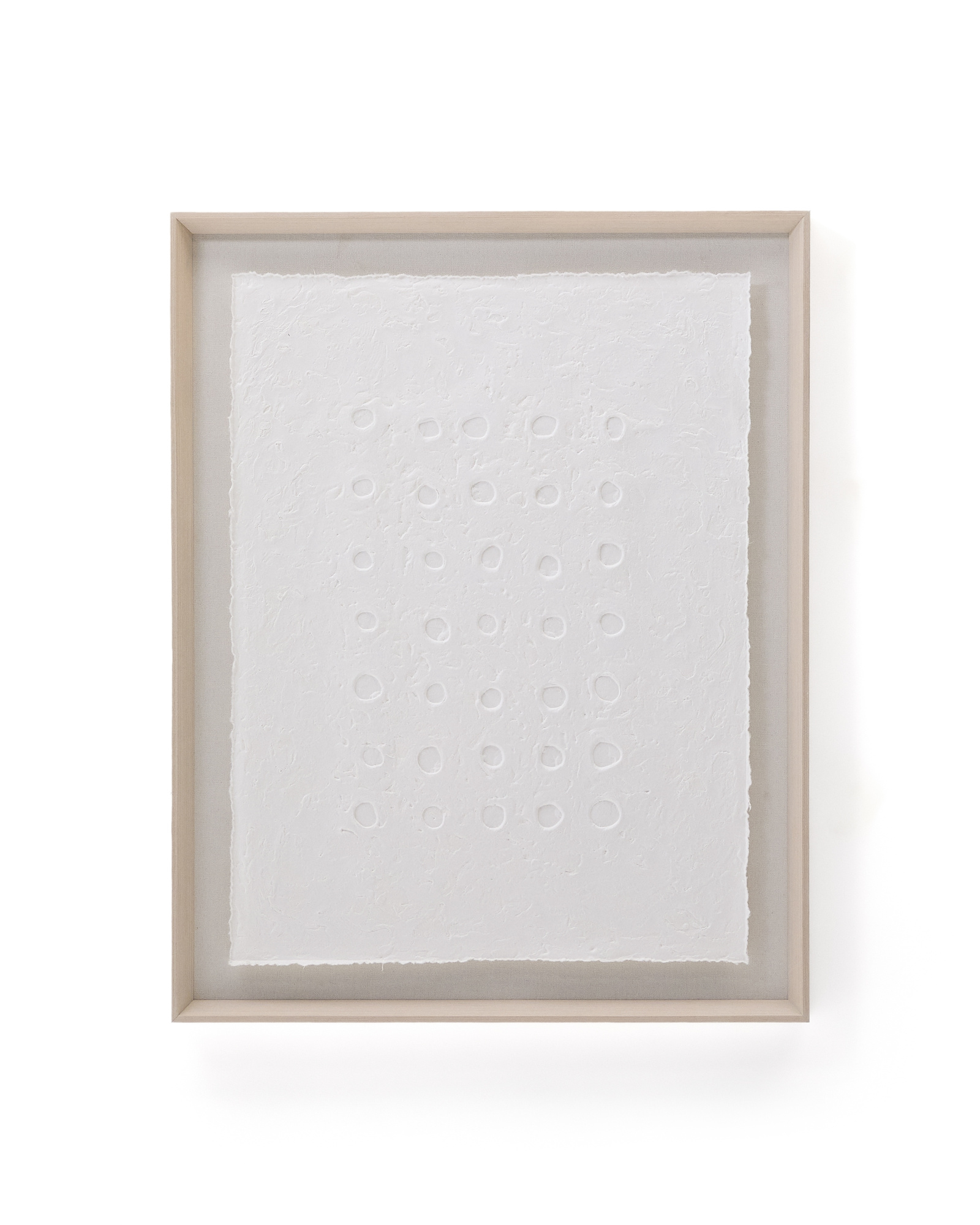 Olvin Абстрактная картина на белой бумаге с рельефным рисунком 73,6 x 93,6 см La Forma (ex Julia Grup)