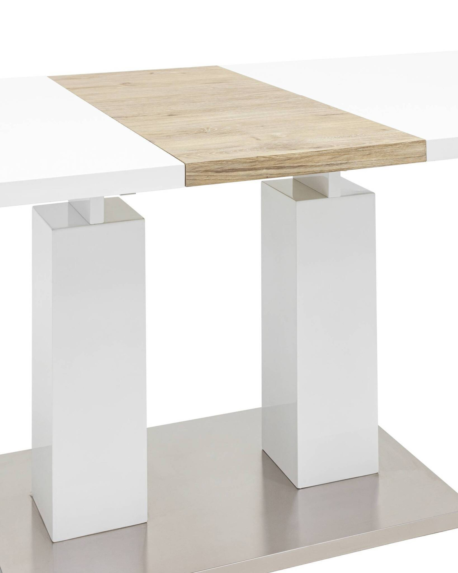 Стол обеденный Сиэтл раскладной 140-180*90 глянцевый белый Stool Group