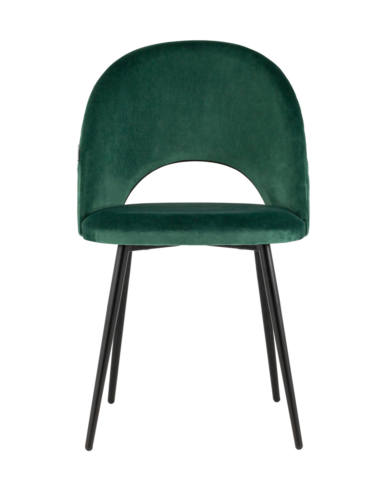 Стул Меган NEW велюр с ромбами зелёный Stool Group