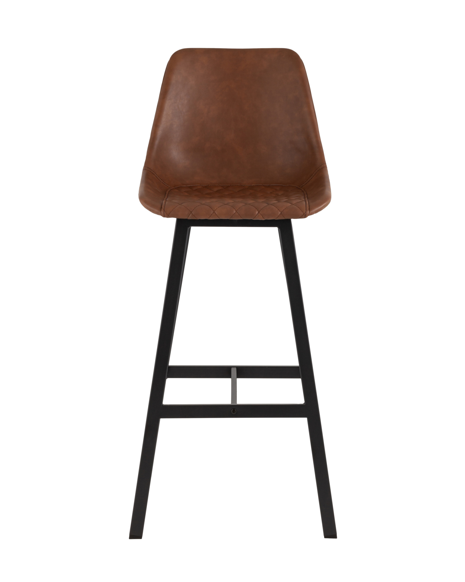 Стул барный TEXAS экокожа коричневый Stool Group