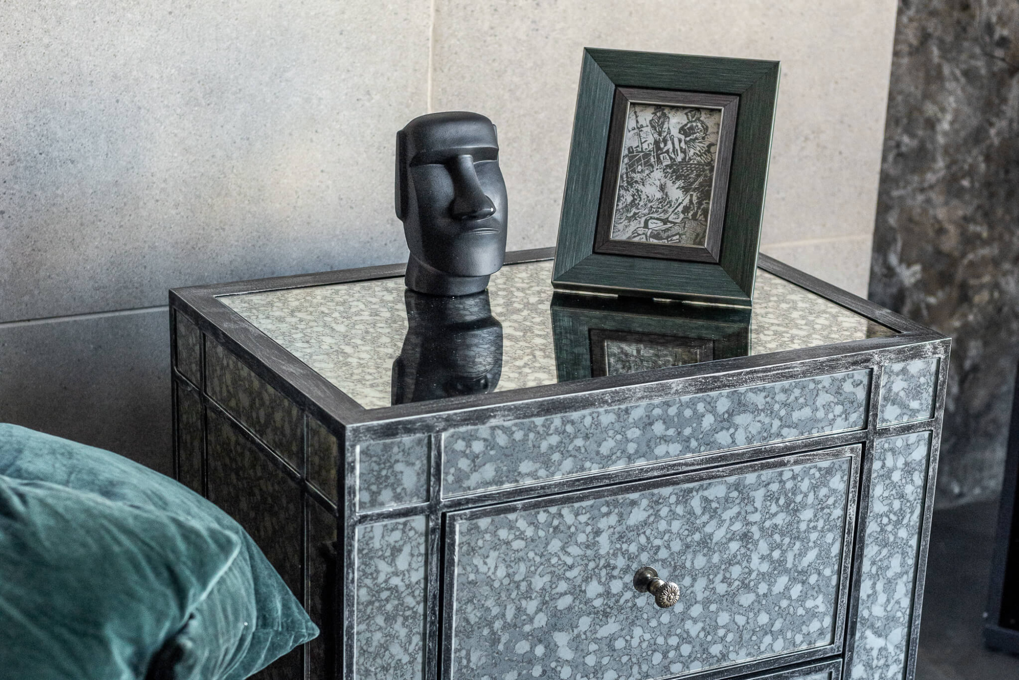 Тумба BountyHome Olgrem Silver mv443М