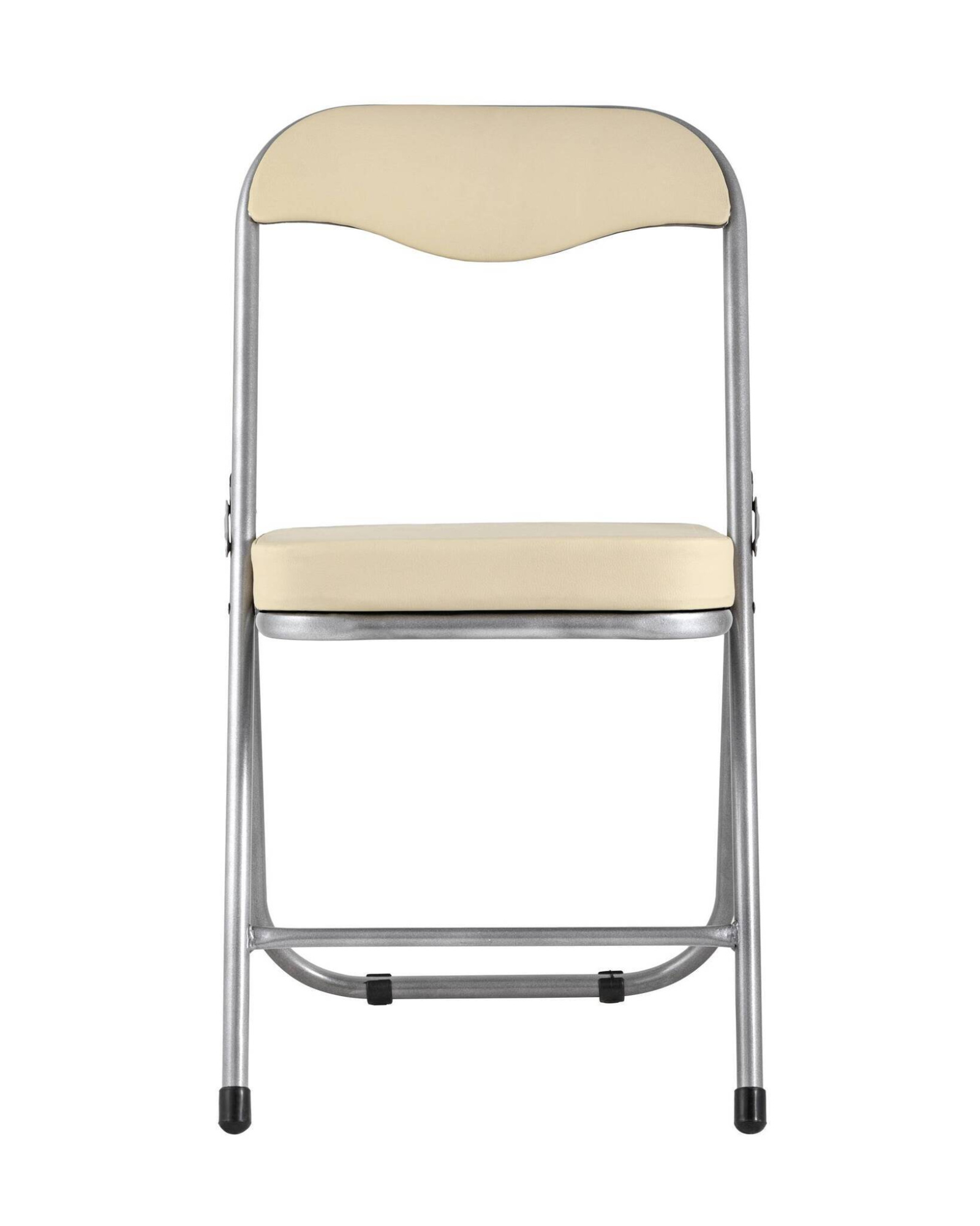 Стул складной ДЖОН металлик, кремовый Stool Group